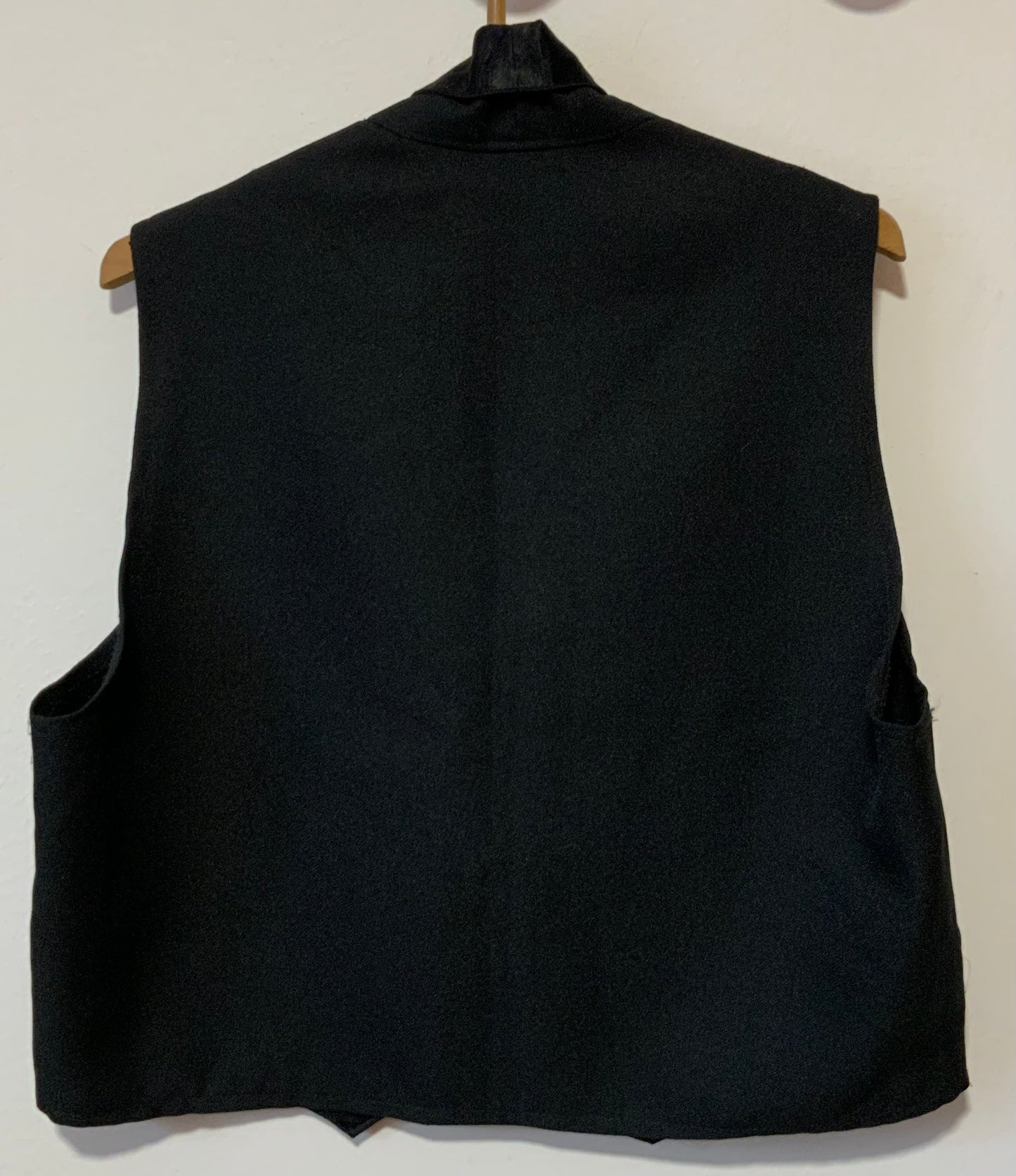 Gilet sans manche Crop Façon Smoking Vintage 1980/90