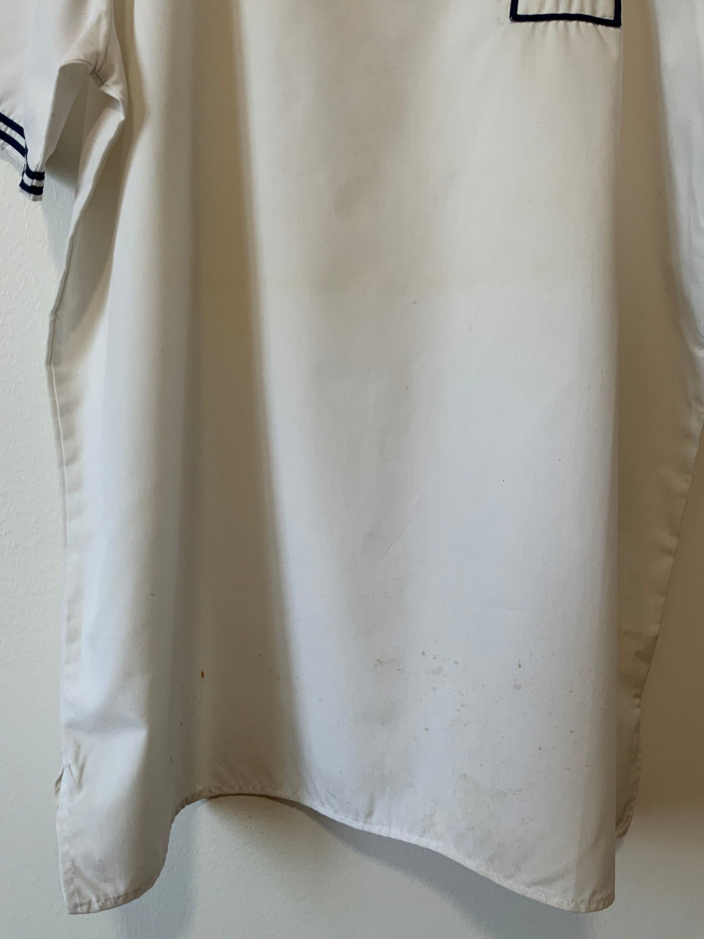 Authentique Haut Blouse de Marin Vintage Toulon France