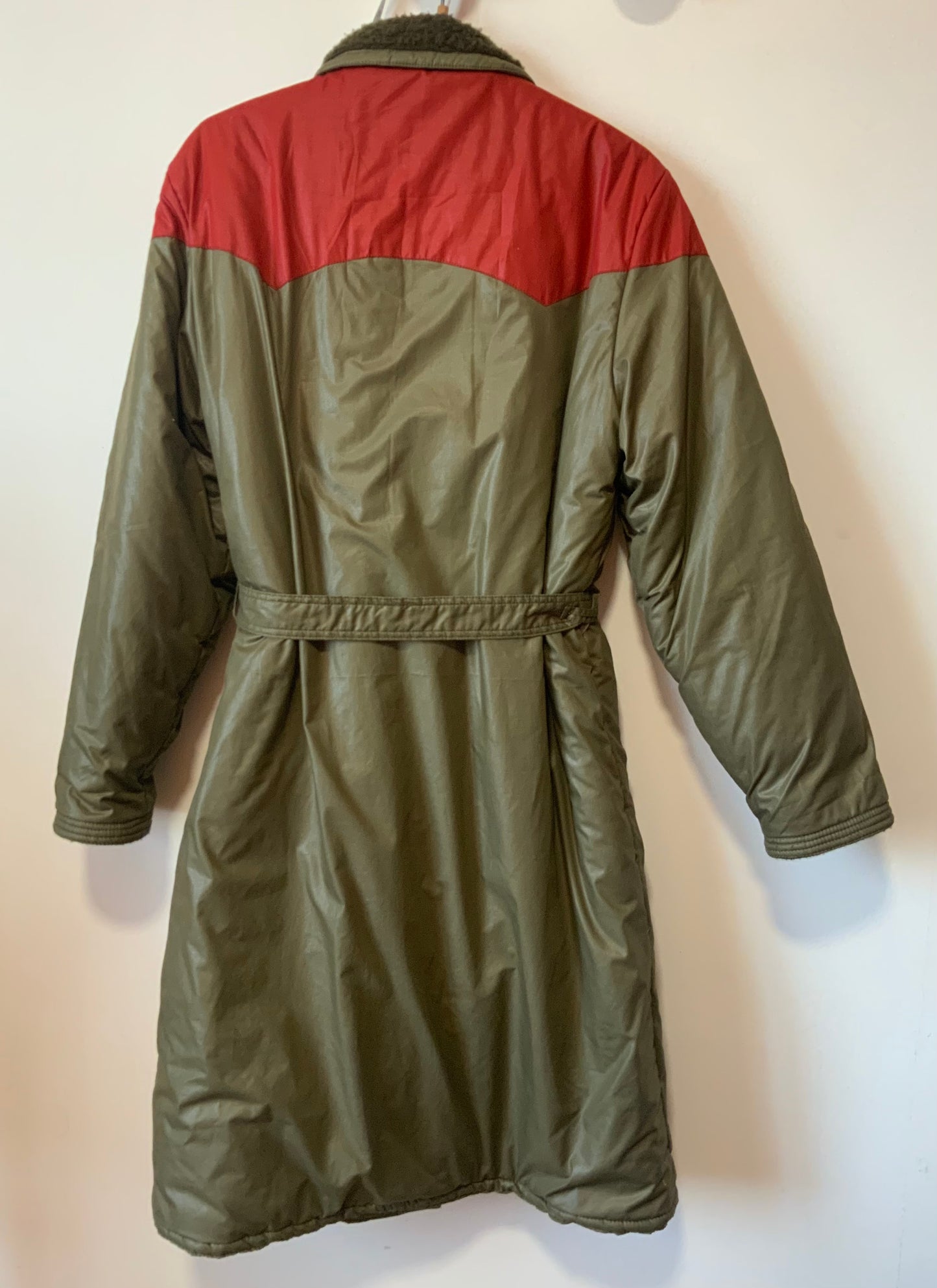 Manteau Trench Anorak Fun Pur Vintage 1980 France