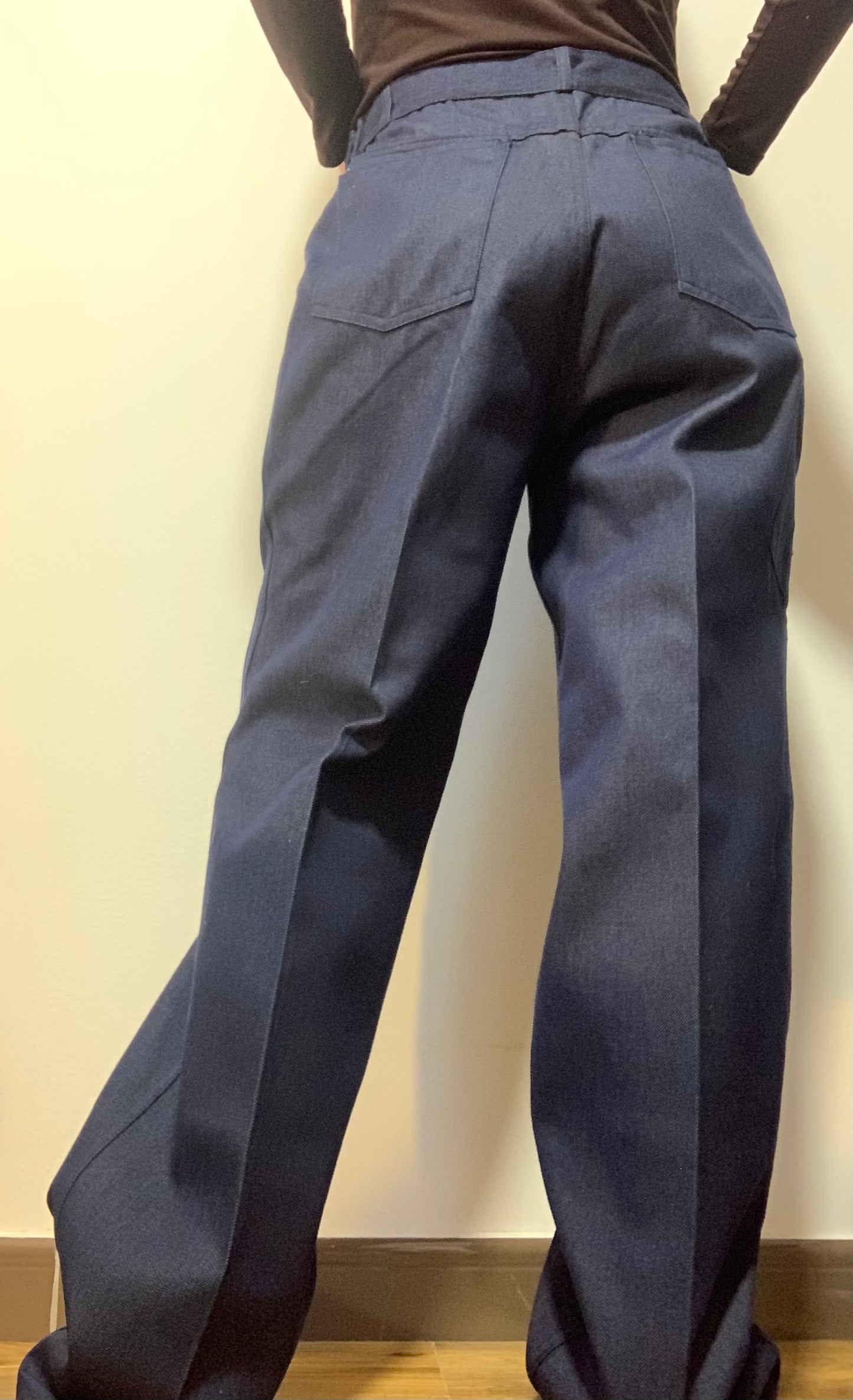 Jean droit Kidur Deadstock Vintage 1970/80 Kidur Taille élastique France