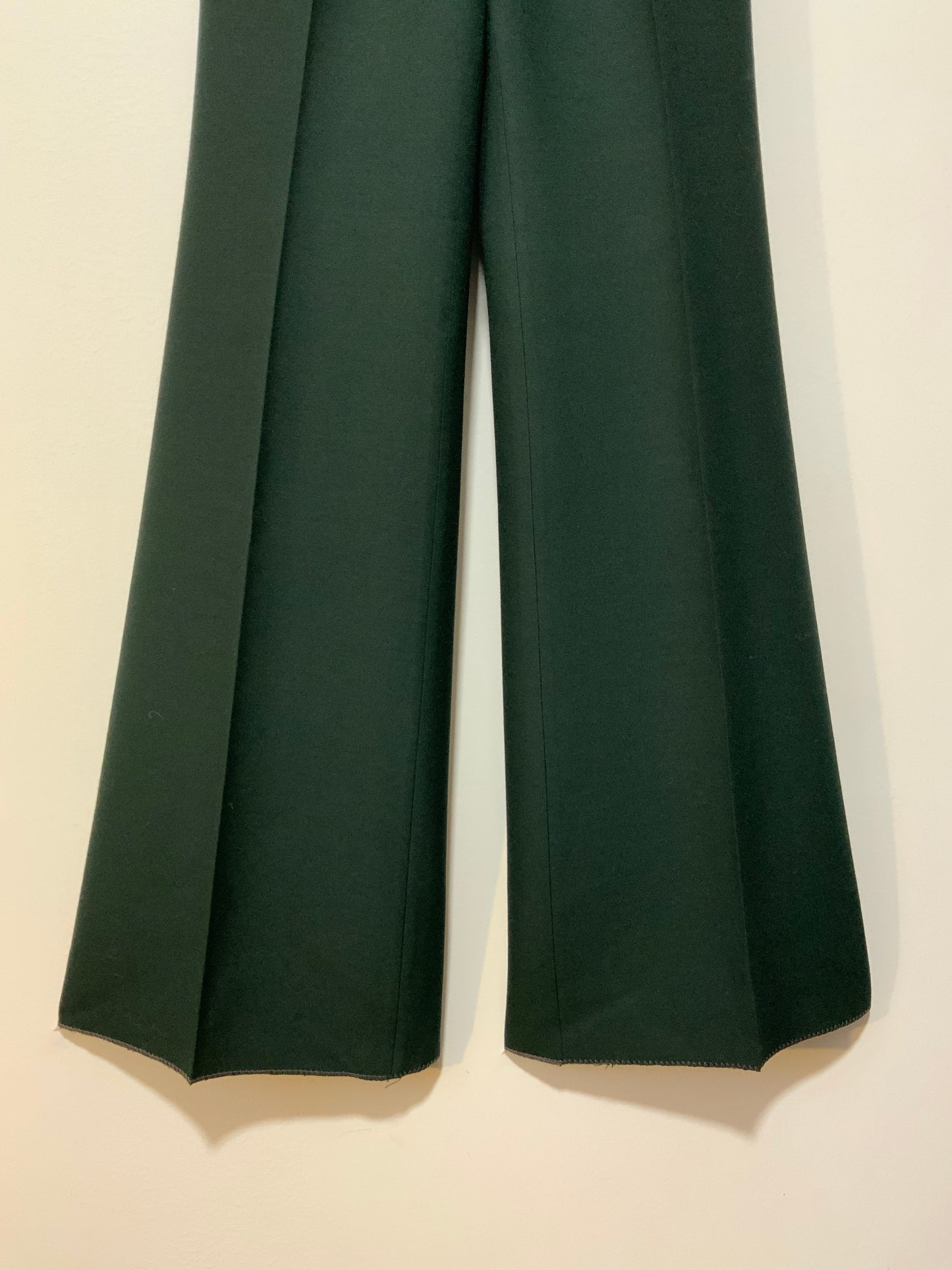 Pantalon Pattes d’elephant Deadstock Tergal 1970 Flare Sublime France