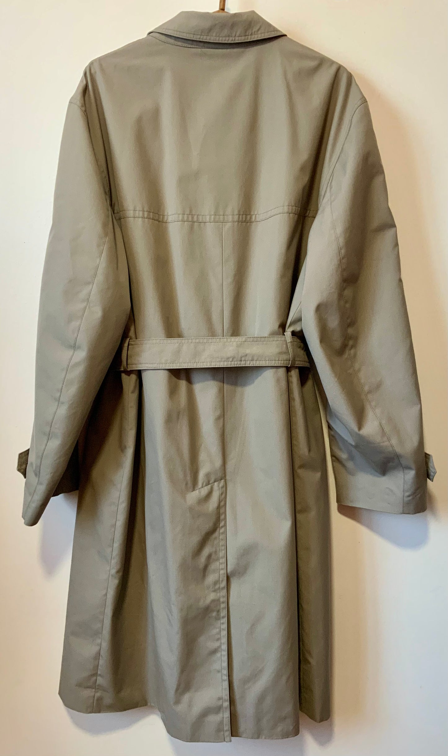Trench Vintage 1980 Carreaux France Jupiter -