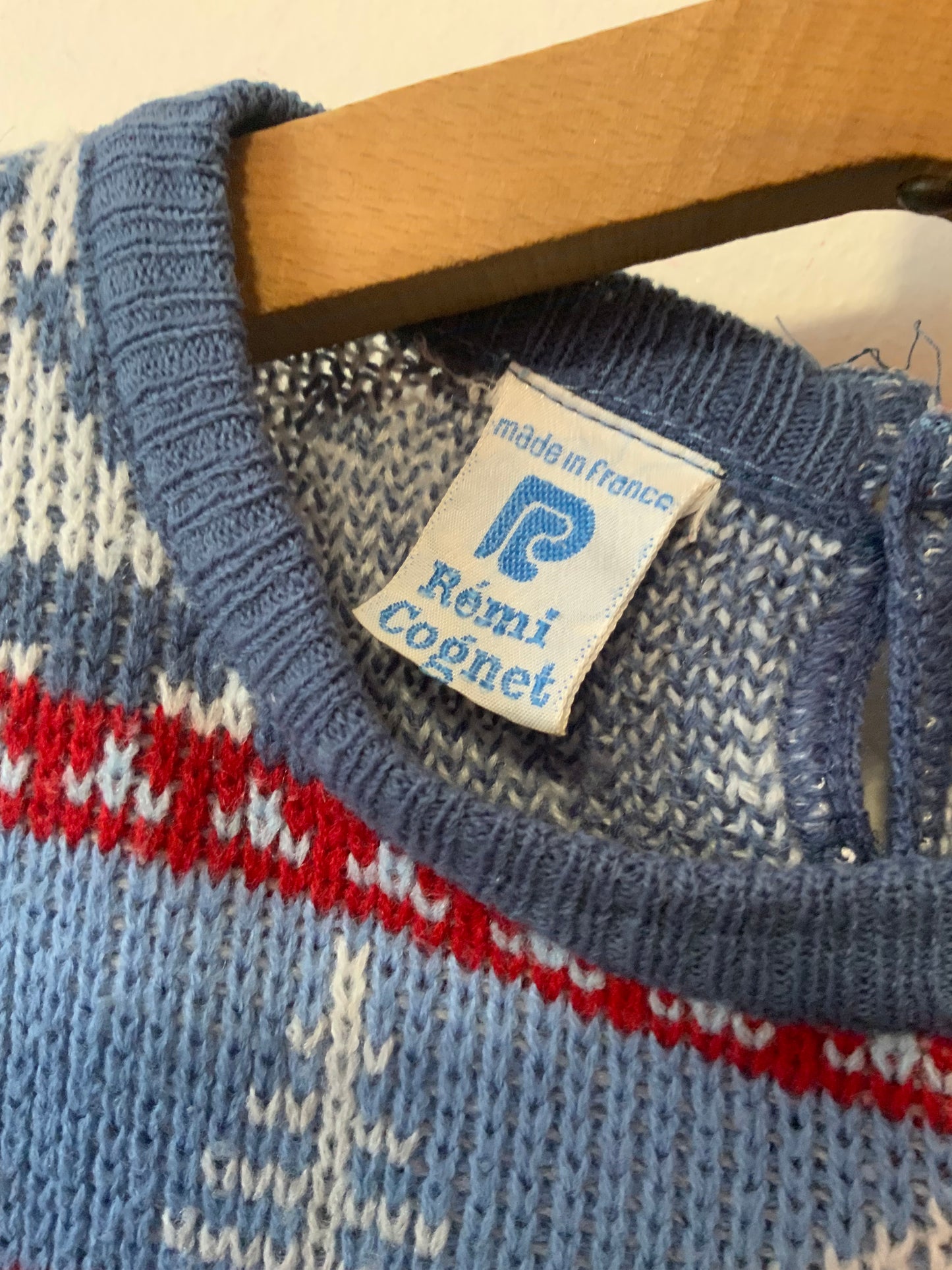 Tricot Pull Fun Vintage 1980- France