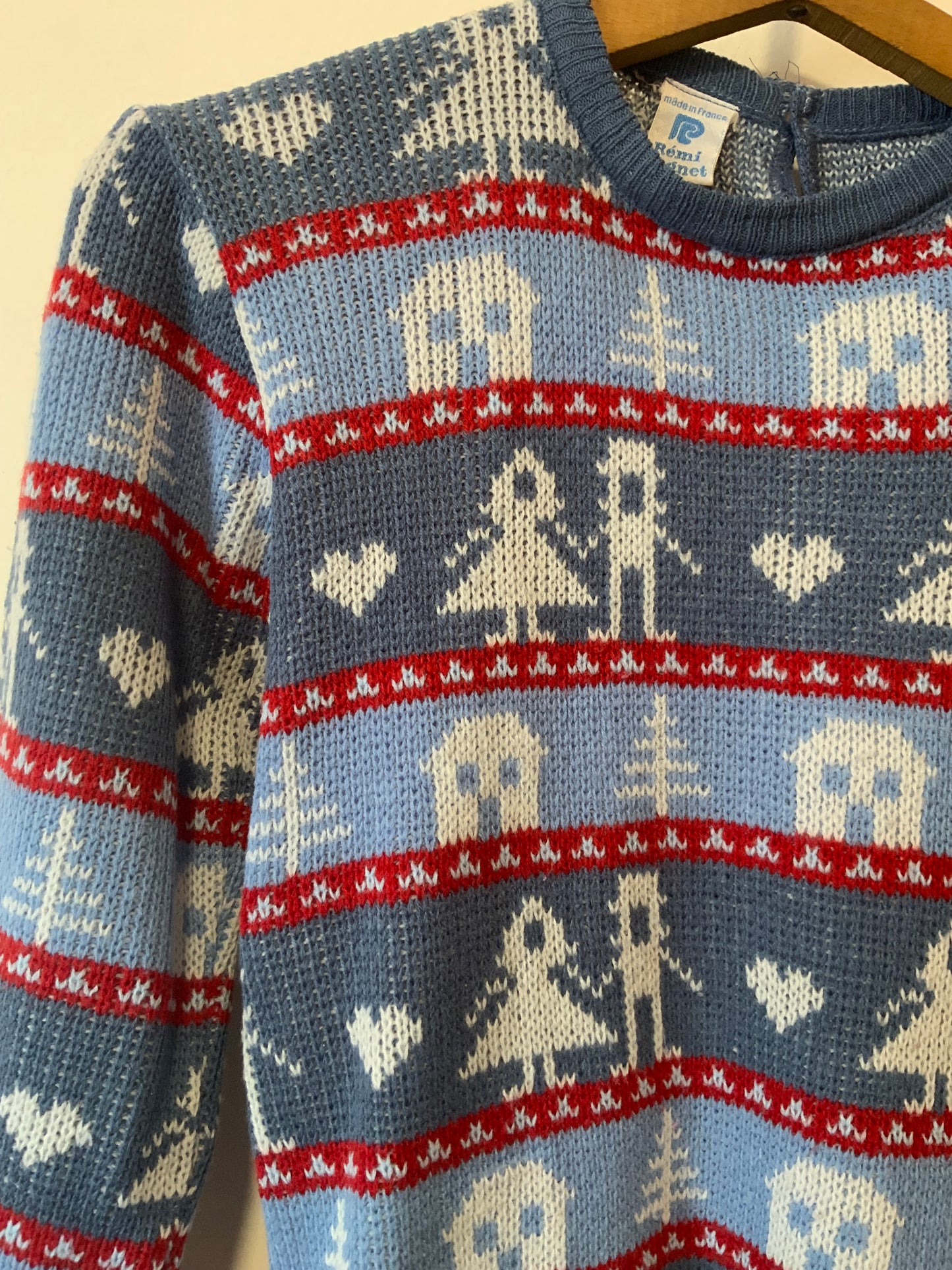 Tricot Pull Fun Vintage 1980- France