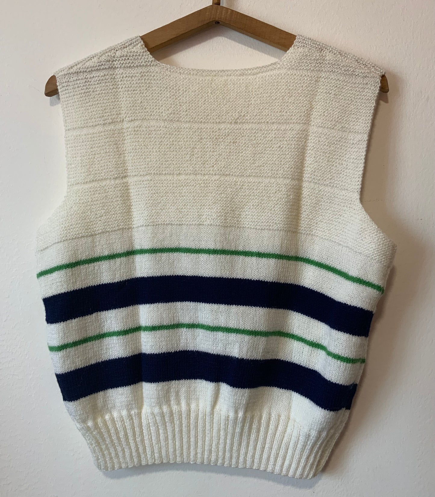 Débardeur Tricot Vintage 1980
