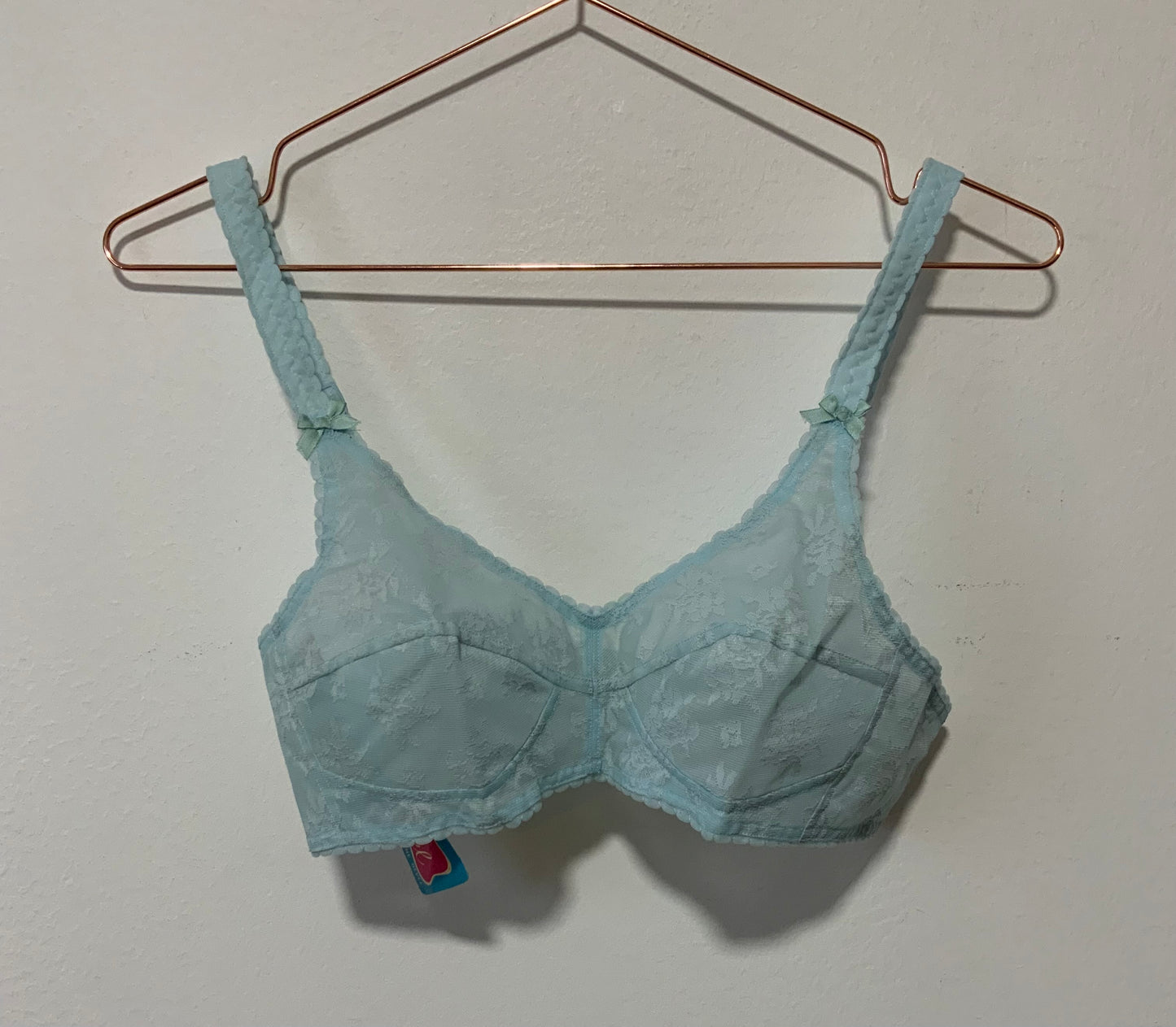 Soutien-gorge dentelle Fleurs Deadstock Marque Revel Vintage 1960/70