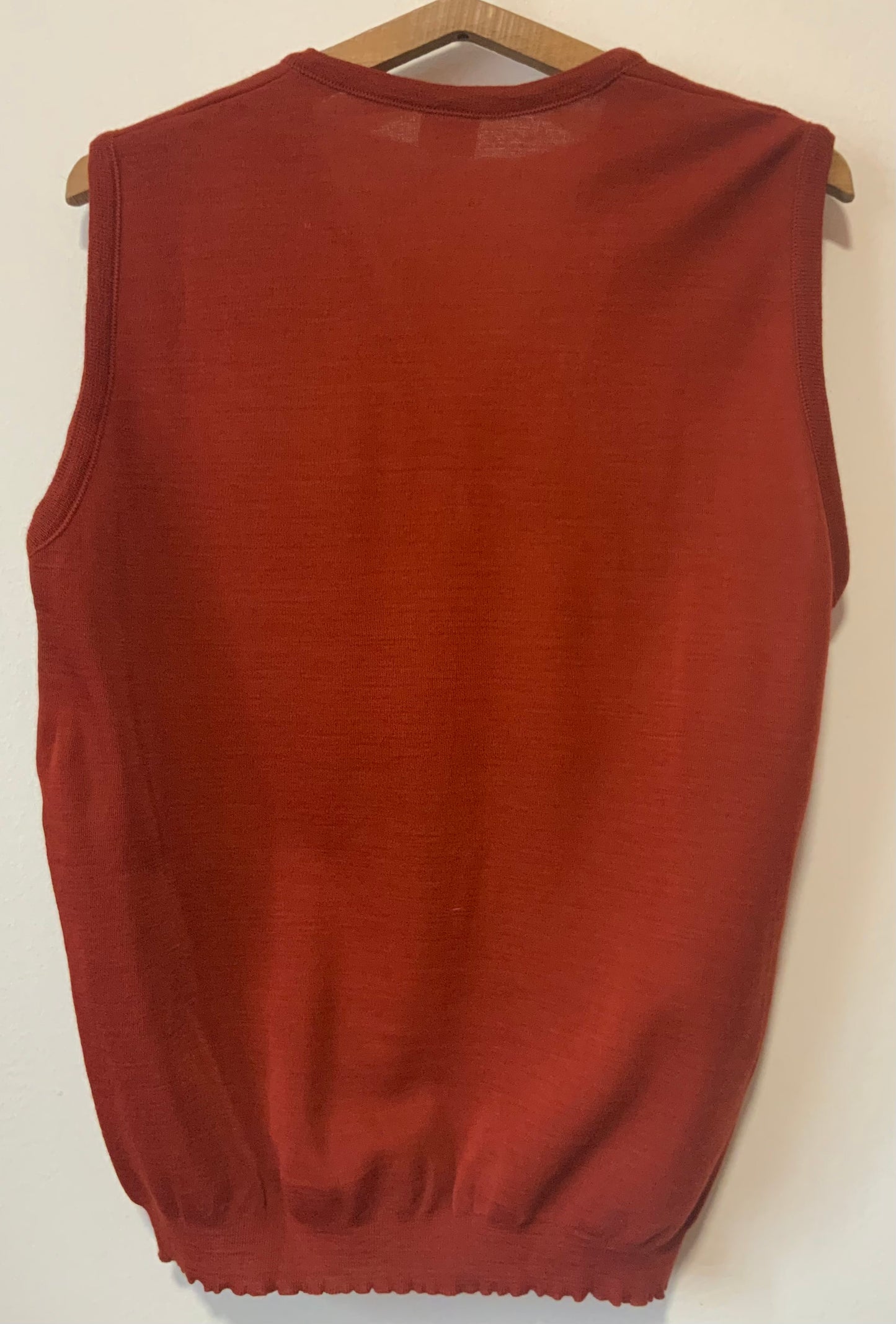 Pull sans manche Deadstock 1970 Dralon Vintage Chic