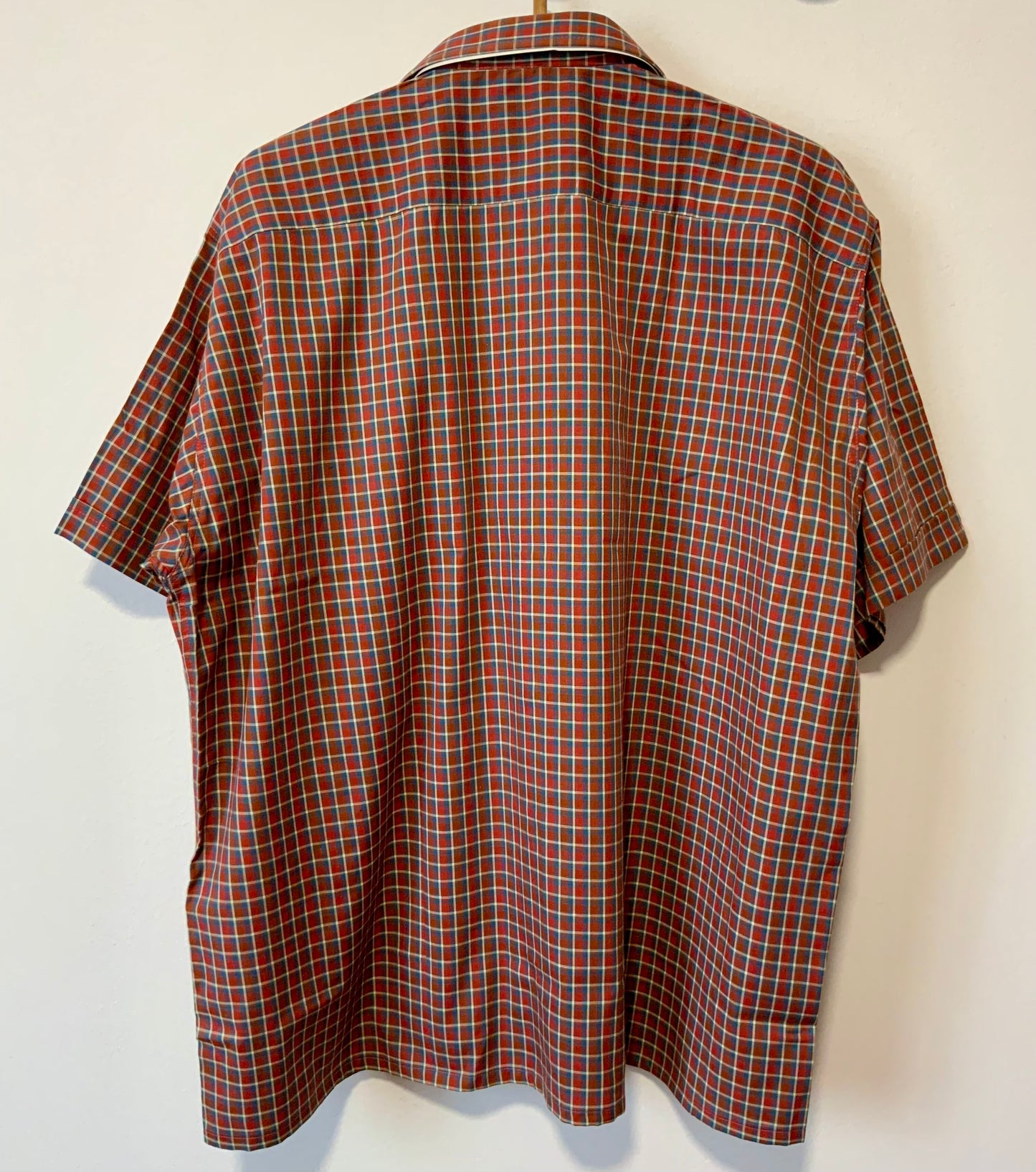 Chemise à Carreaux Deadstock 1980 Vintage Kidur France