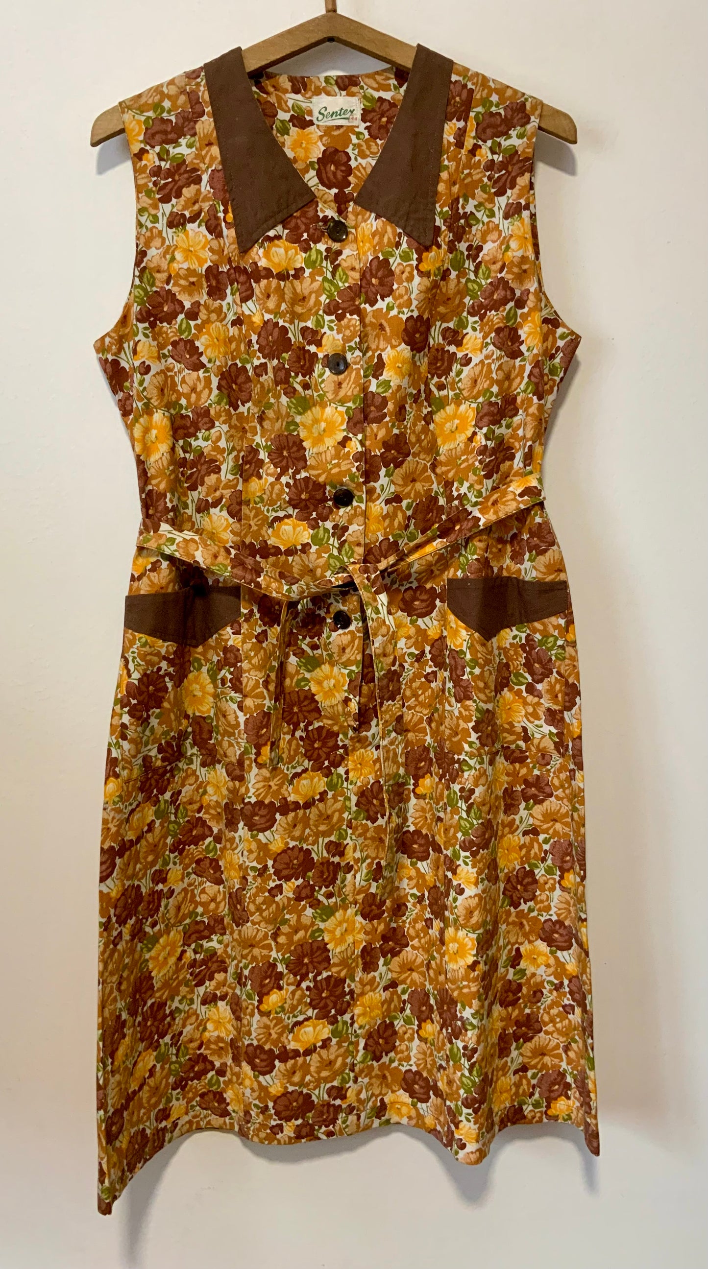 Robe À fleurs 1970 Vintage