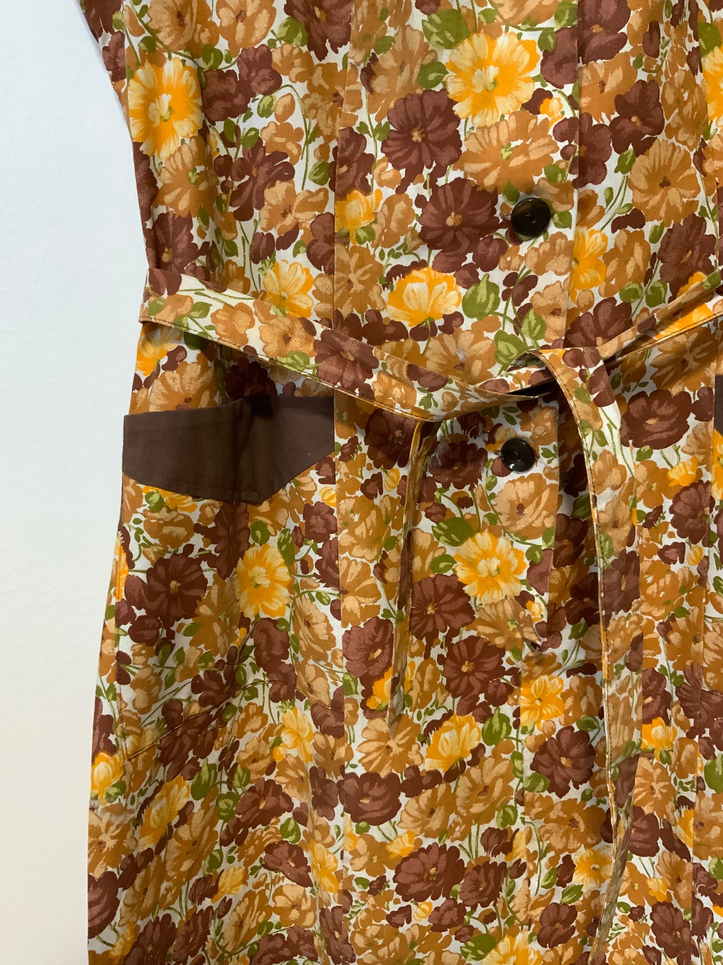 Robe À fleurs 1970 Vintage