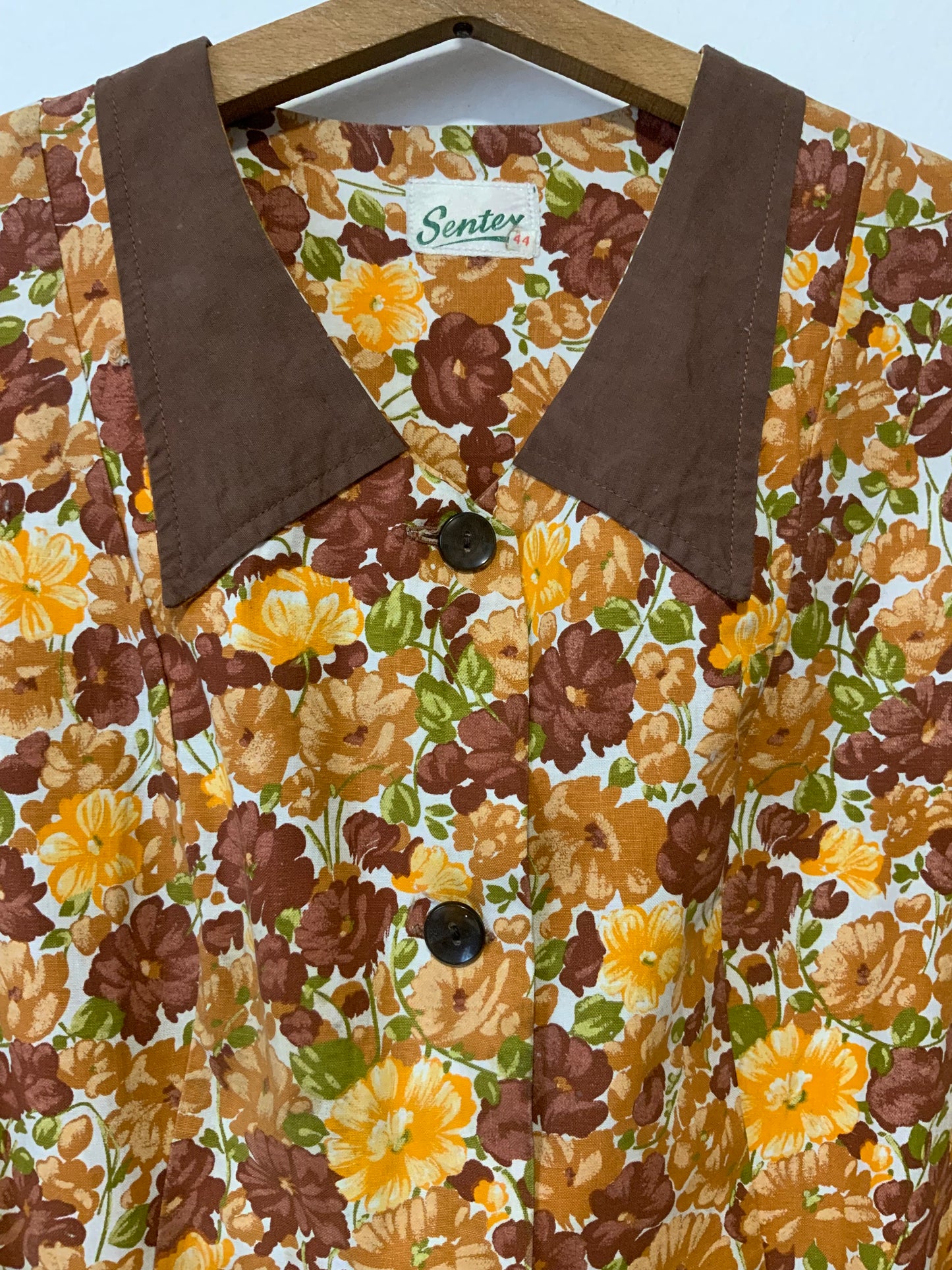 Robe À fleurs 1970 Vintage