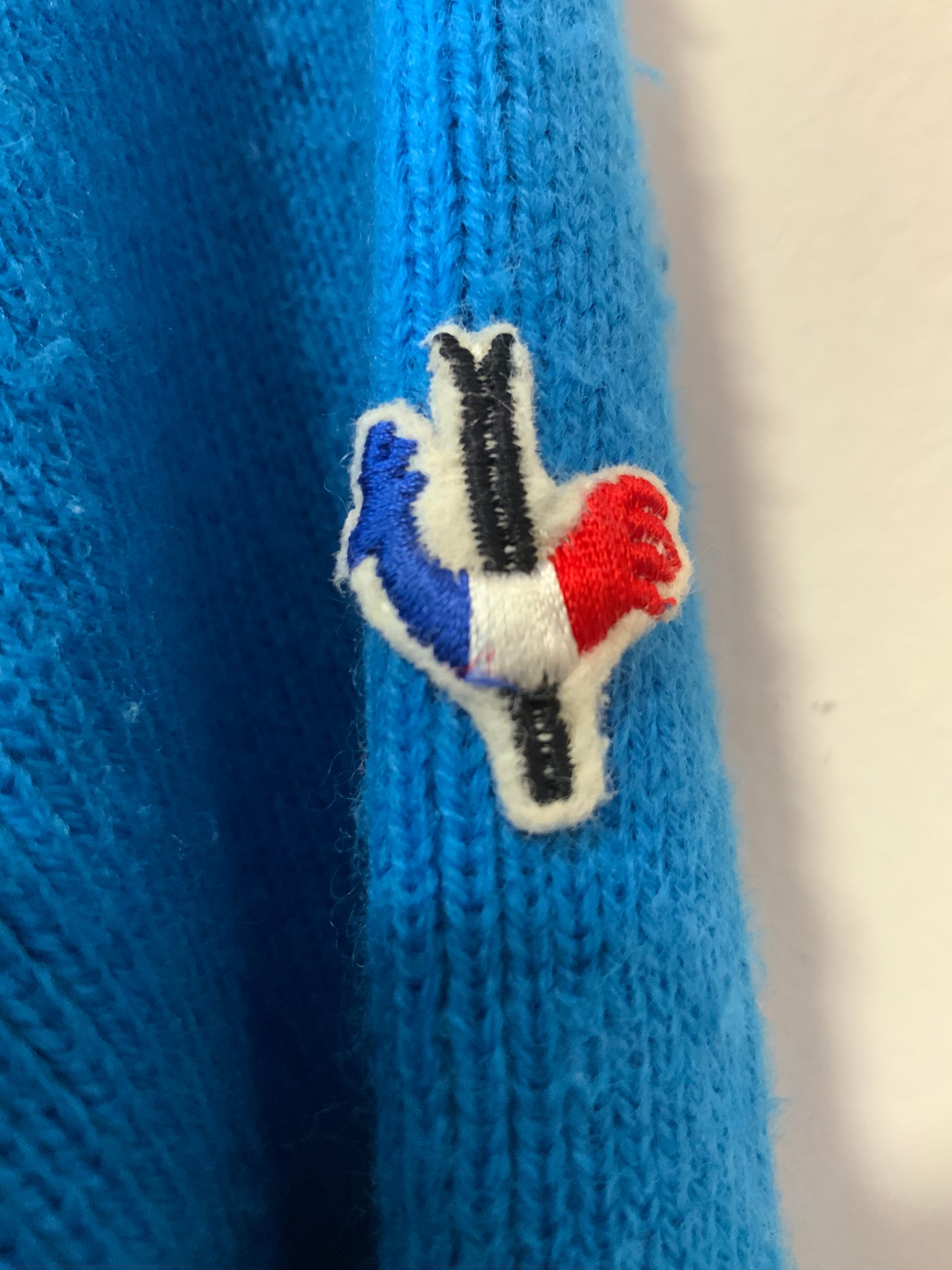 Pull Montagne Ski Marque France Montant Pur Vintage