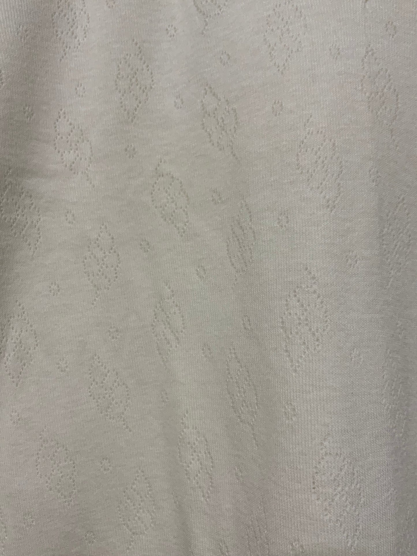 Tee shirt Blanc Coton Neuf Deadstock 1970 Made in France