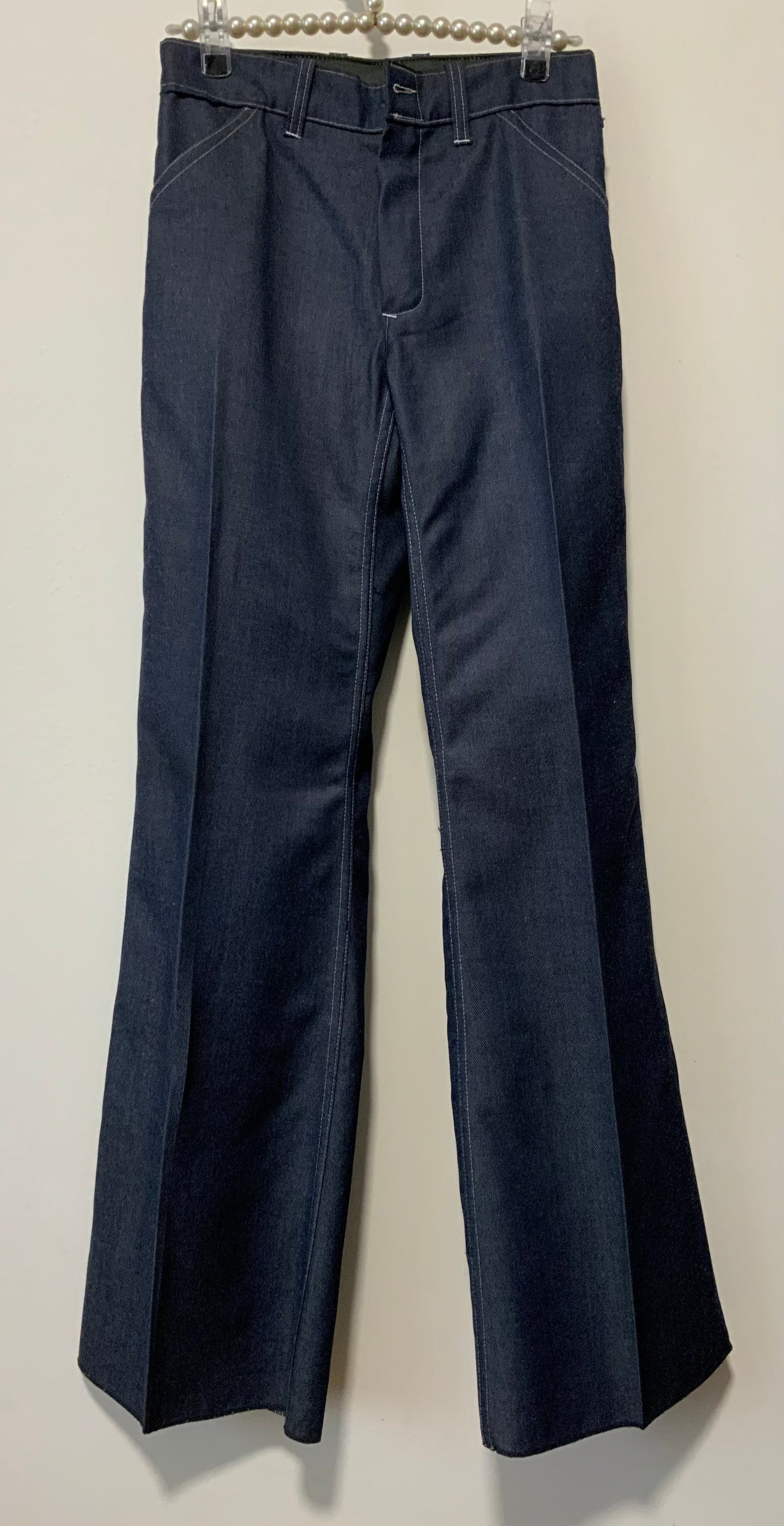 Jean Flare Tergal Deadstock 1970 Pattes d’éléphant Vintage