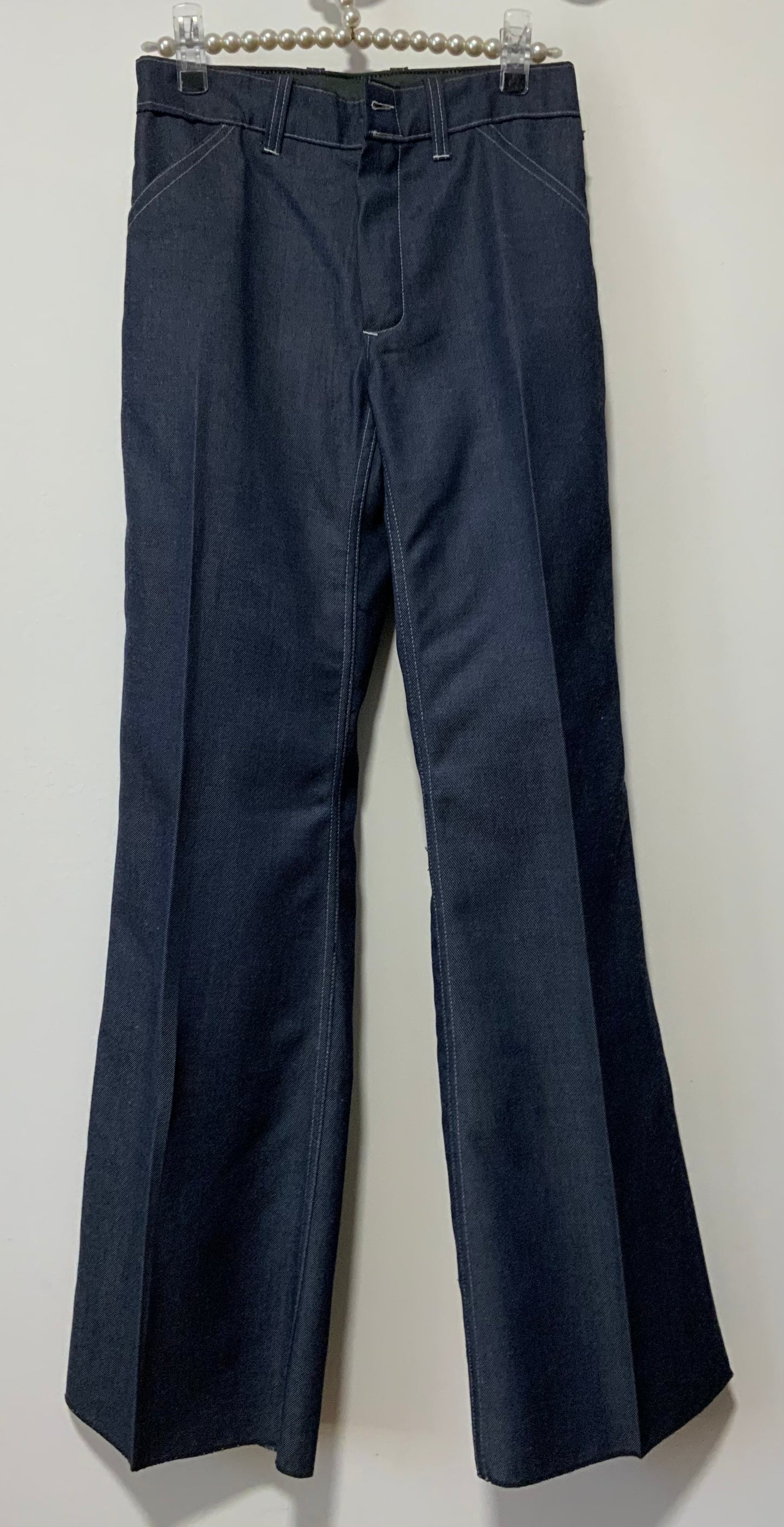 Jean Flare Tergal Deadstock 1970 Pattes d’éléphant Vintage