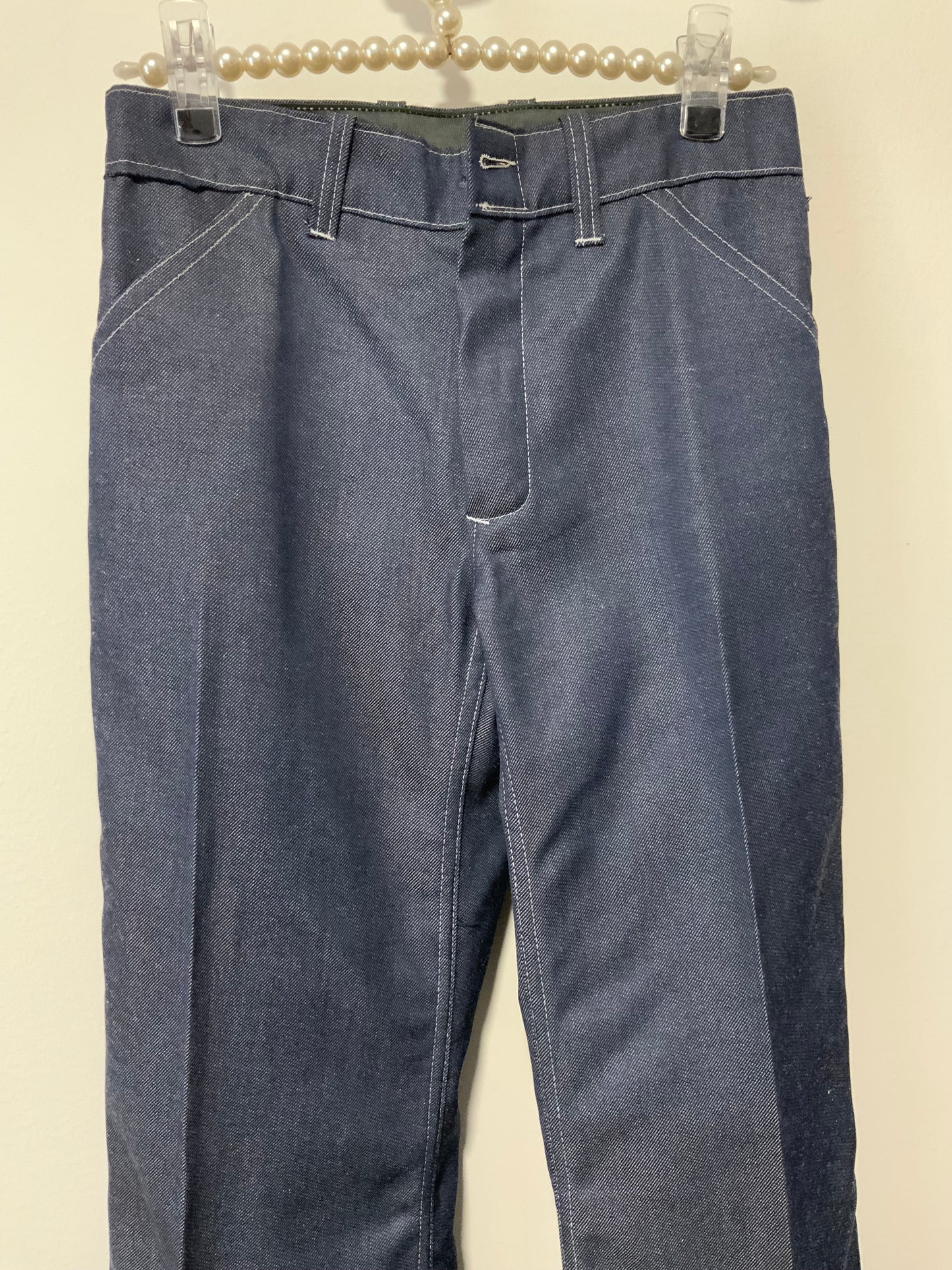 Jean Flare Tergal Deadstock 1970 Pattes d’éléphant Vintage