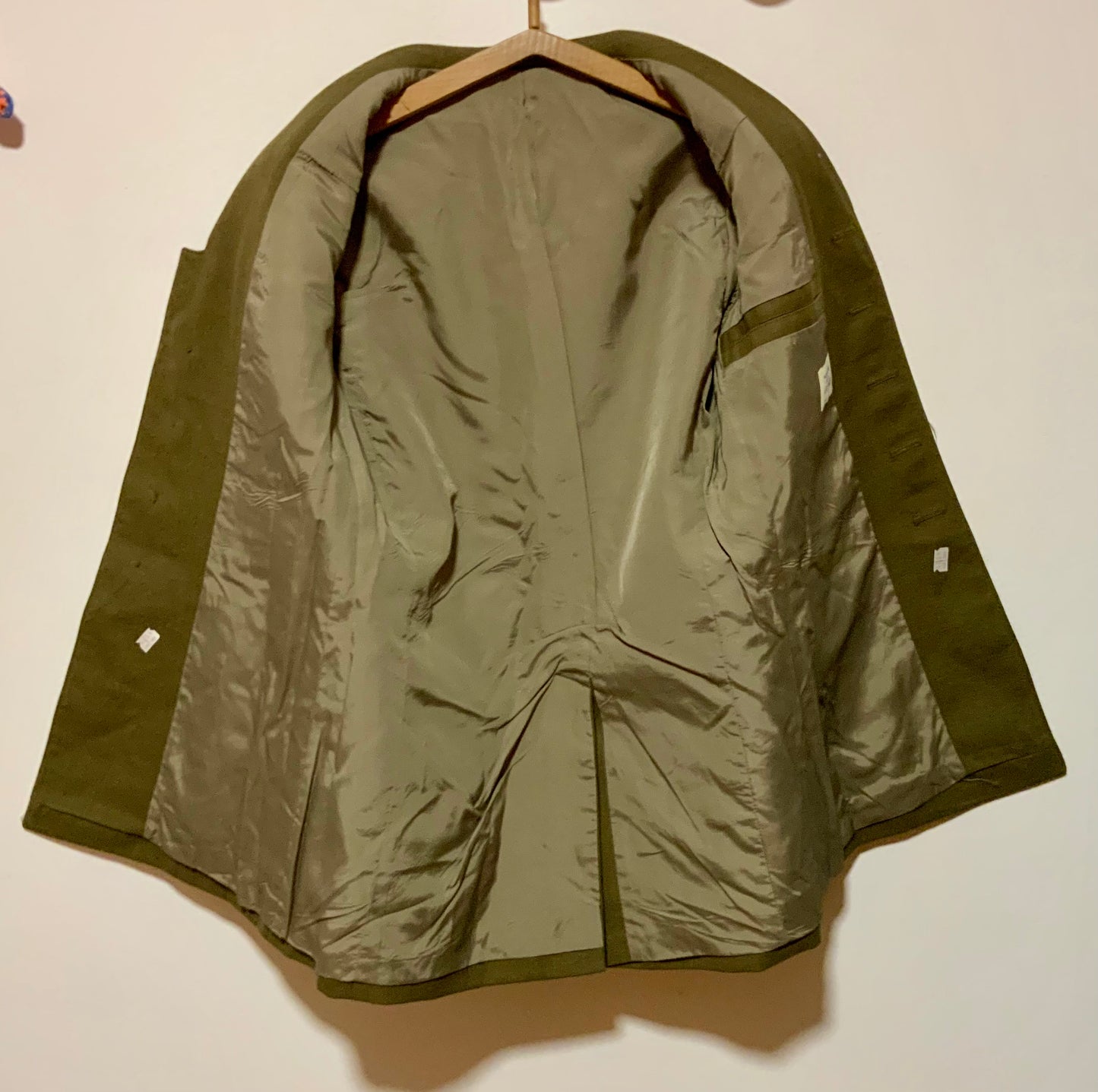 Veste Uniforme Officier Armée Belgique Vintage 1983 Neuve