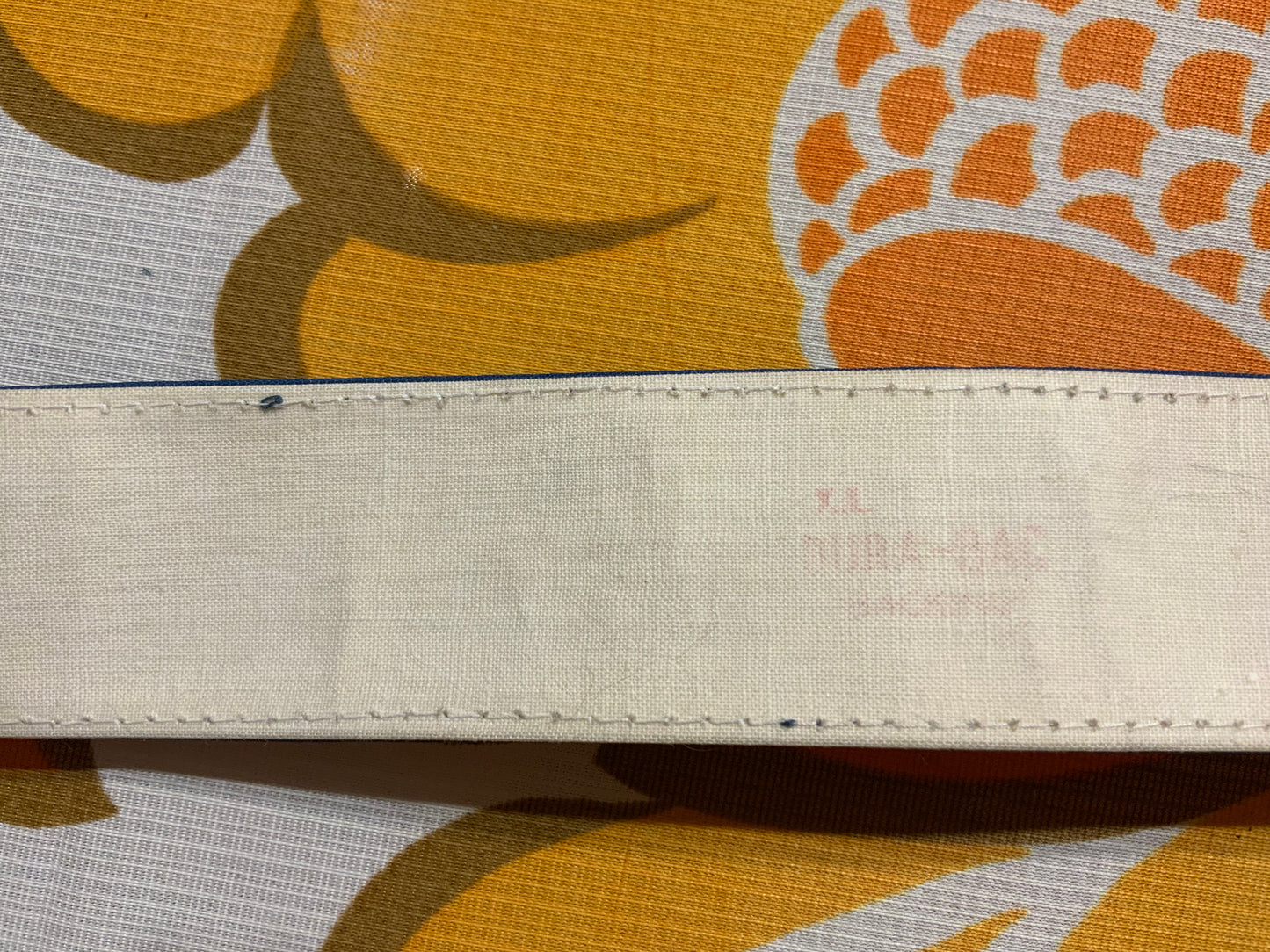 Lot 3 ceintures couleurs Deadstock Vintage 1970