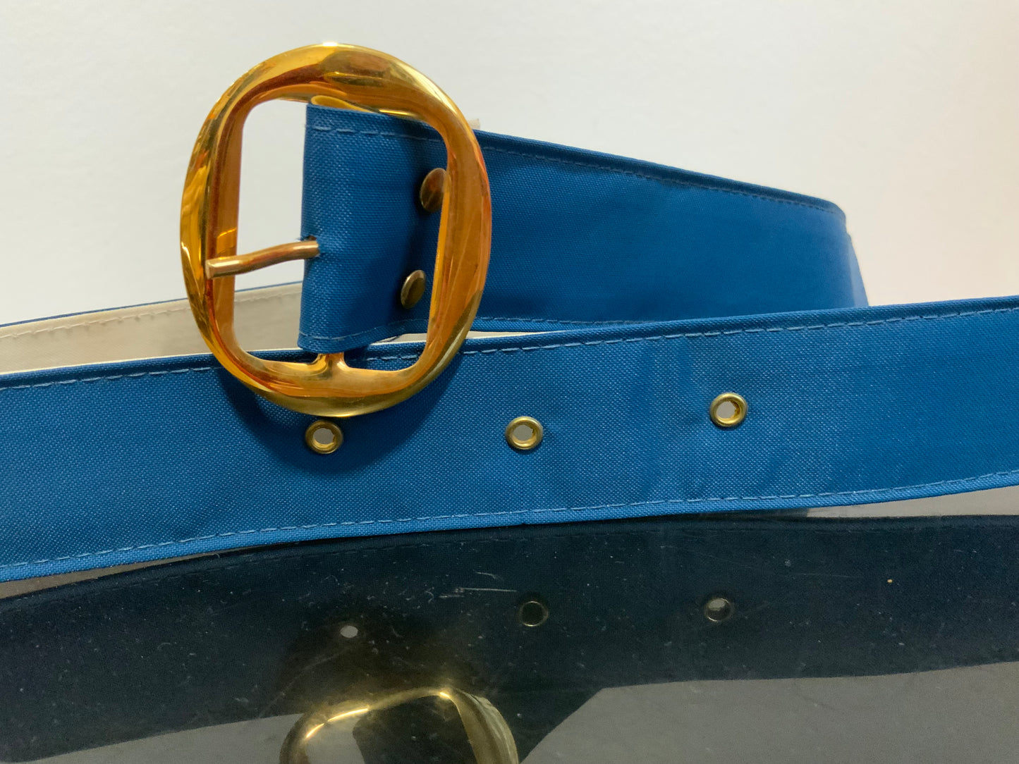 Lot 3 ceintures couleurs Deadstock Vintage 1970