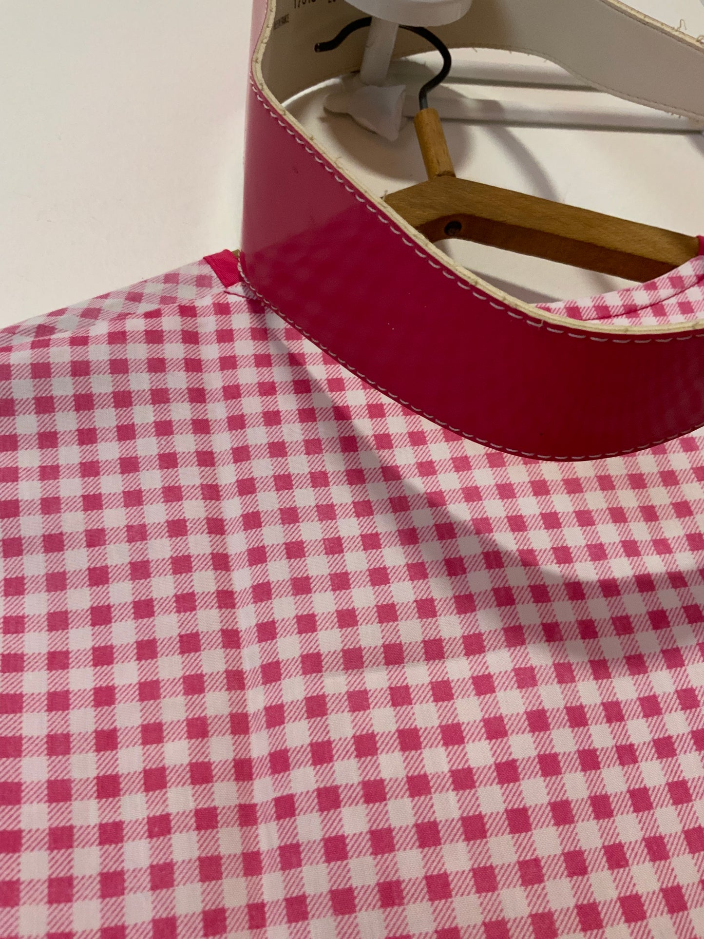 Robe boutonnée Blouse Vichy Vintage