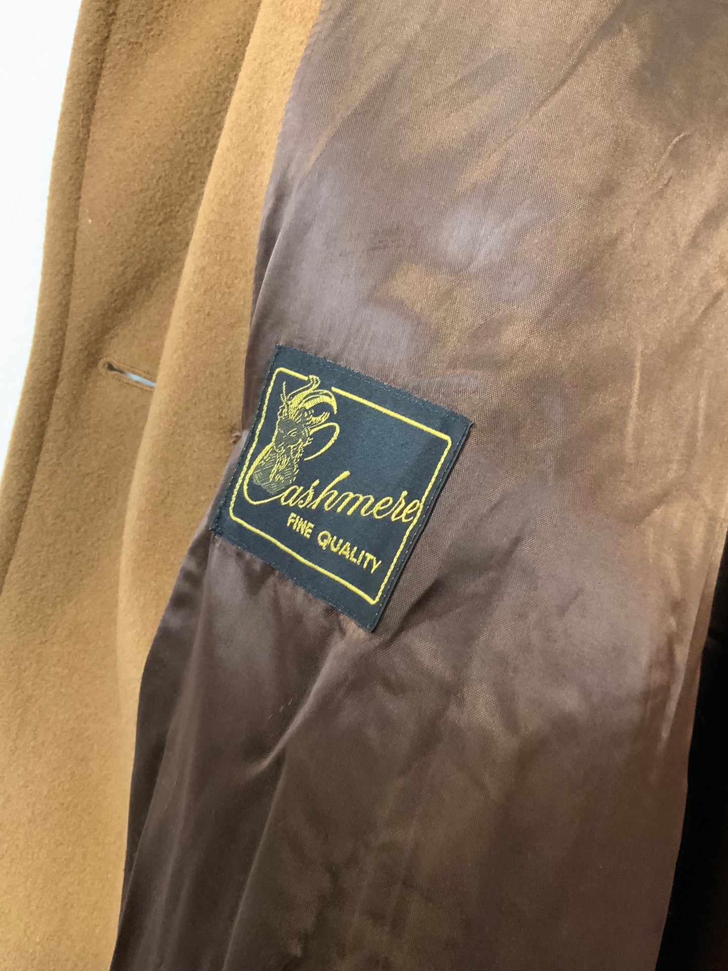 Grand manteau Vintage laine et cachemire