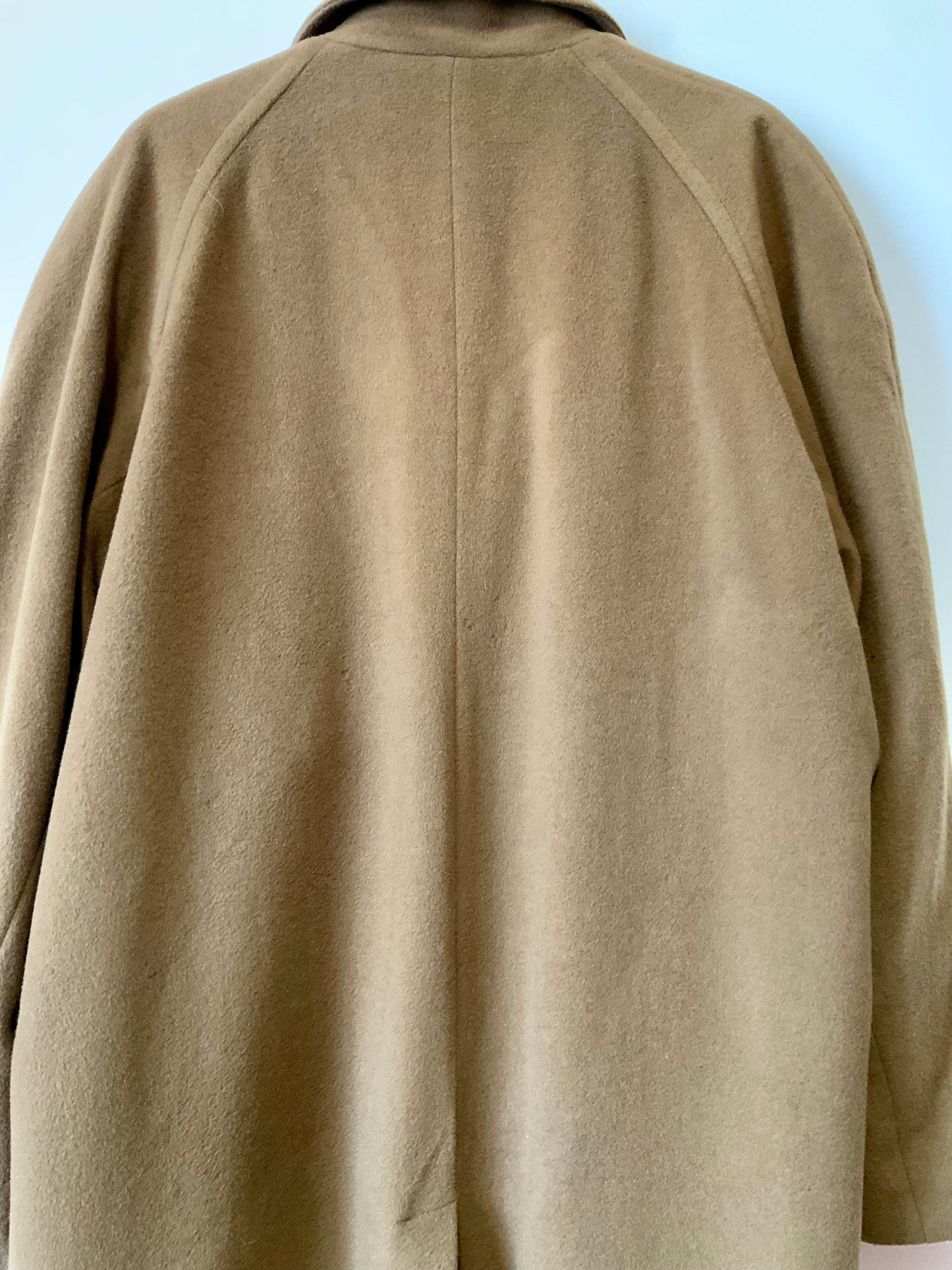 Grand manteau Vintage laine et cachemire