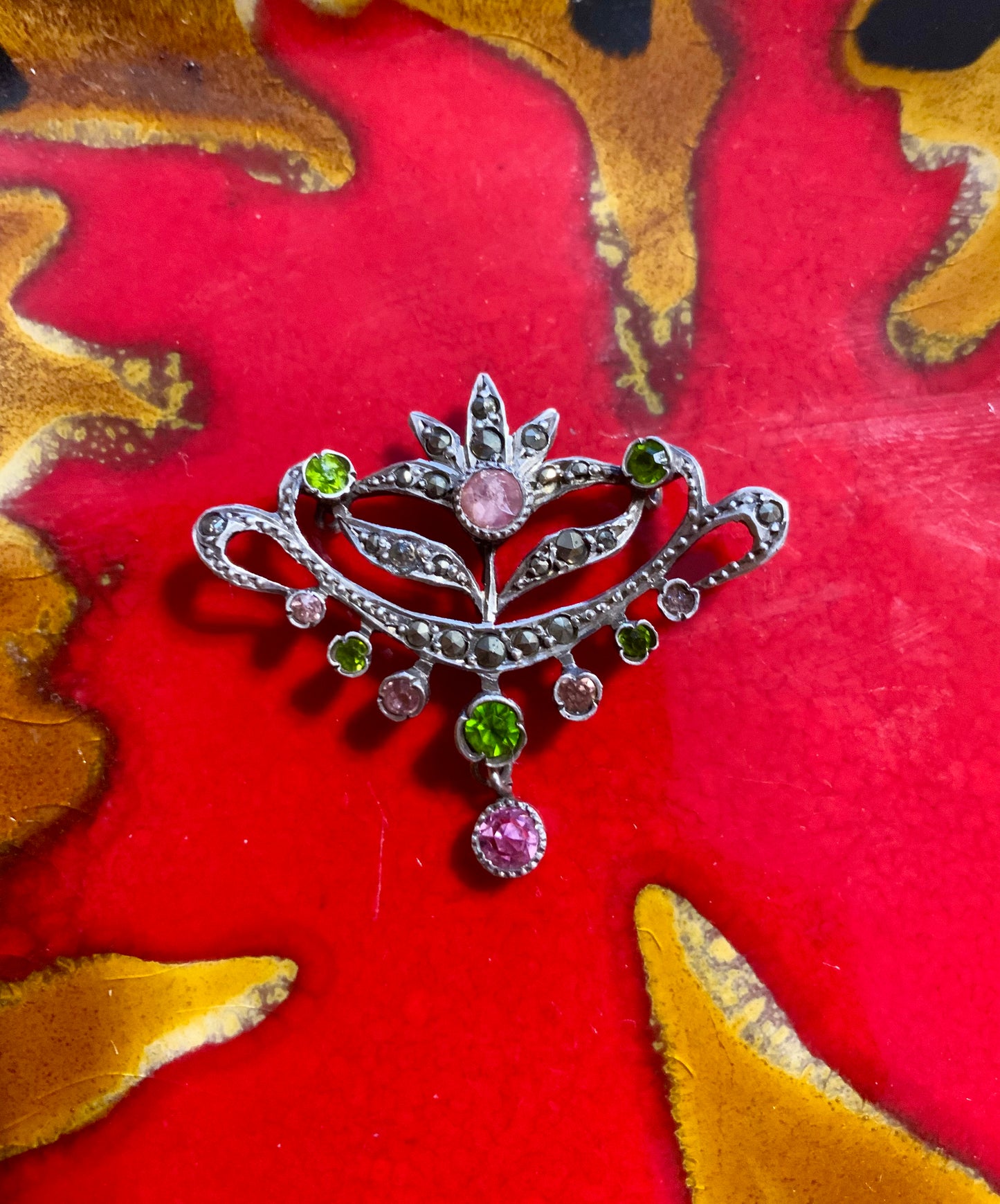 Pendentif Antique Fin 19eme Poinçon Ancien Vintage