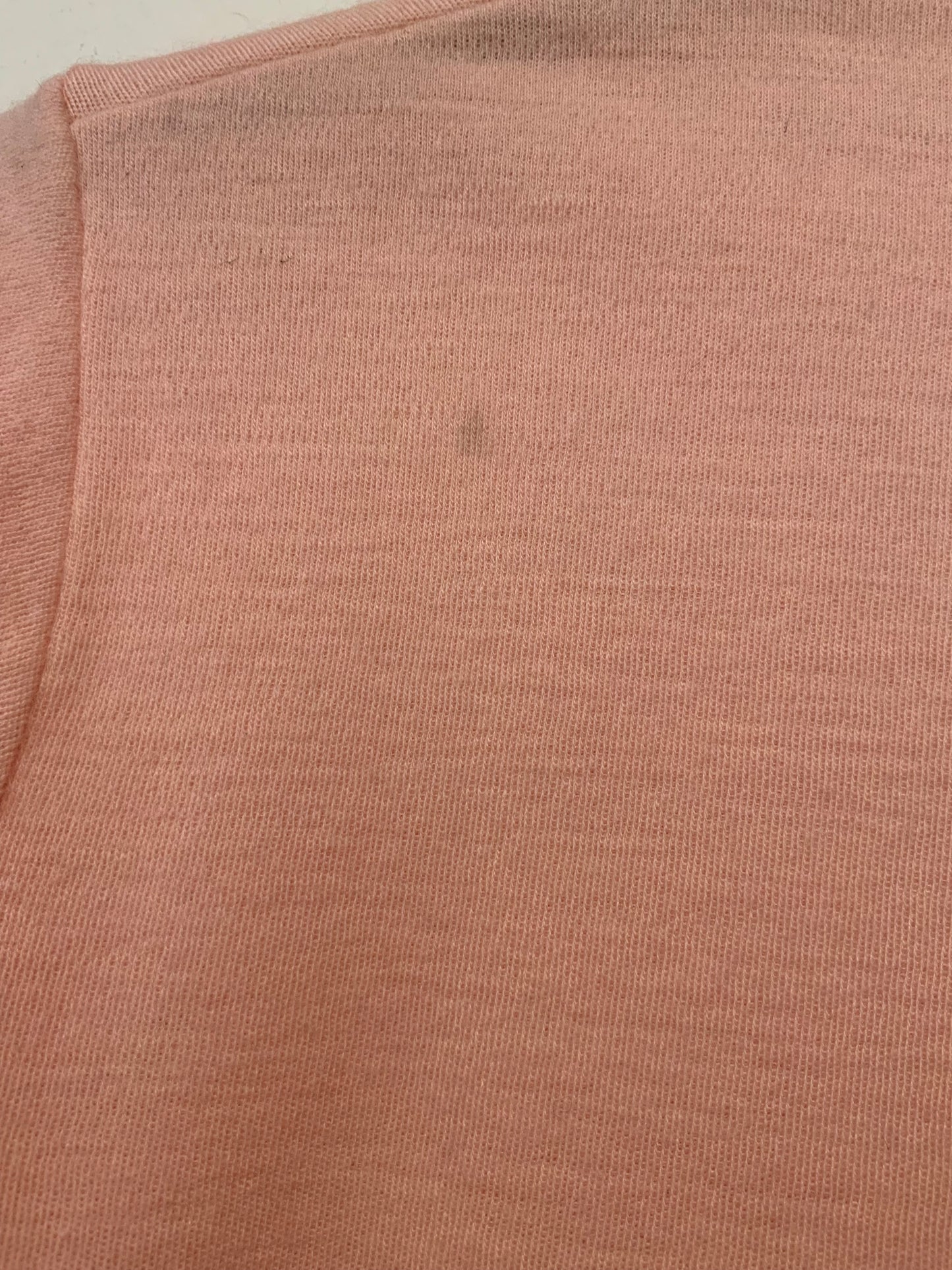 Top Tricot Laine TricoMil 1970 Vintage Rose France