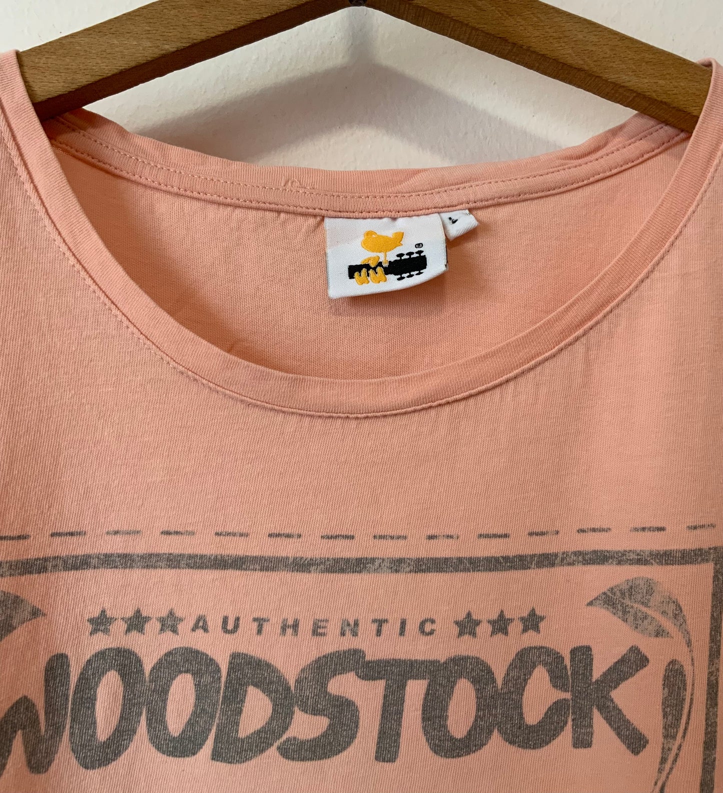 T shirt Woodstock Facon Vintage