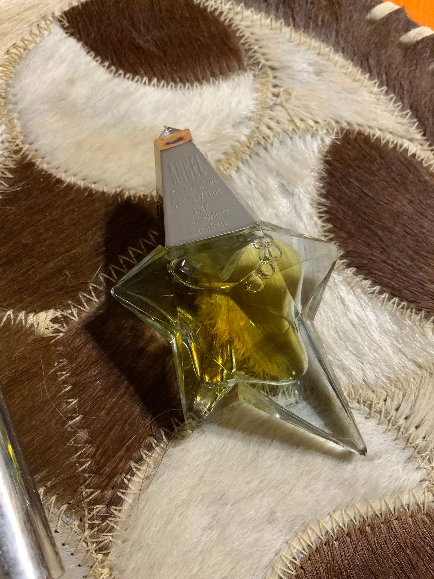 Ensemble Mugler Vapo de sac et Miniature 1990 Vintage