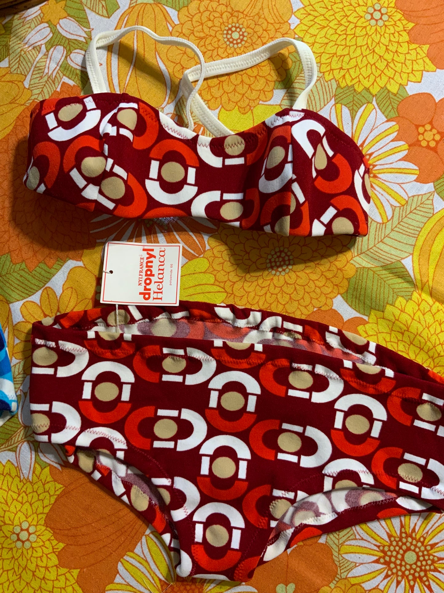 Merveilleux Maillot de bain Vintage Deadstock France 1970