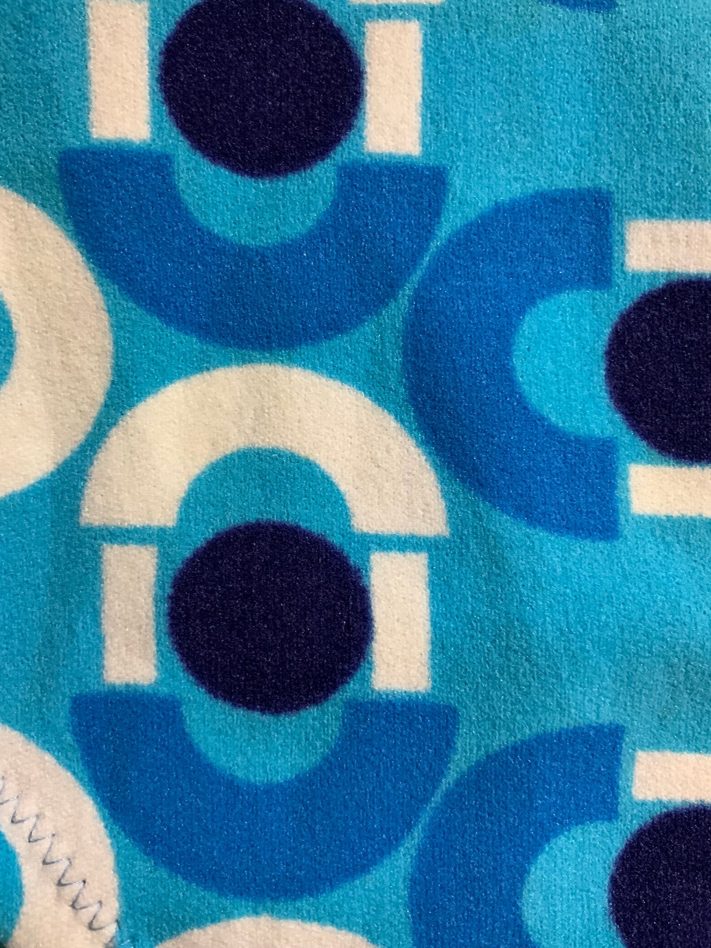 Sublime Maillot de bain 2 pieces Neuf Deadstock 1970 France Bleu