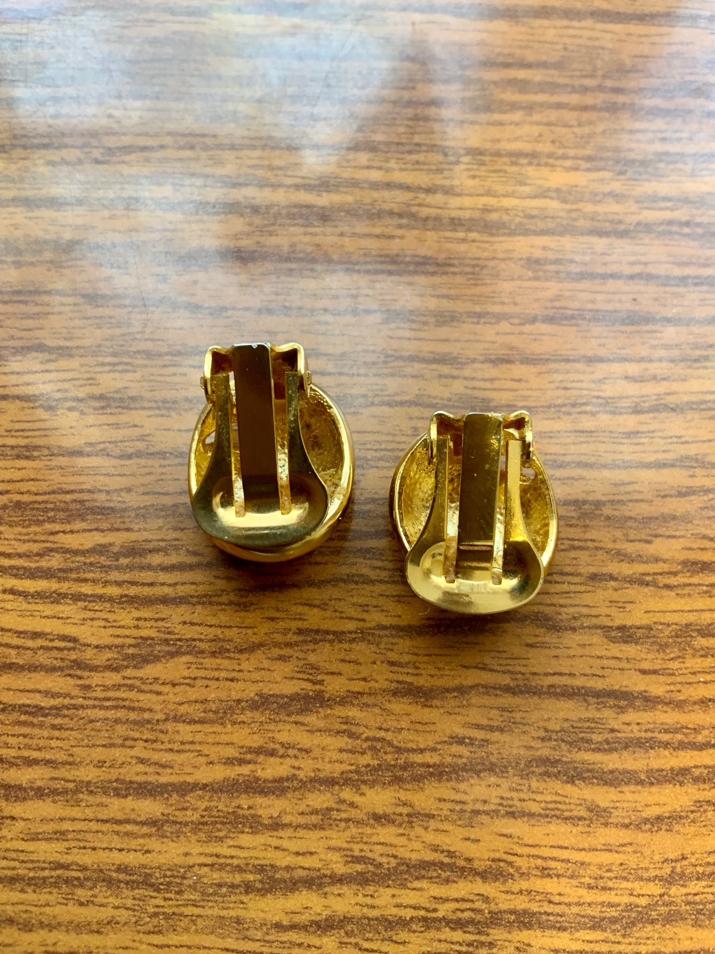 Boucles d’oreilles Chic Peintes Nacrées Vintage 1980/90
