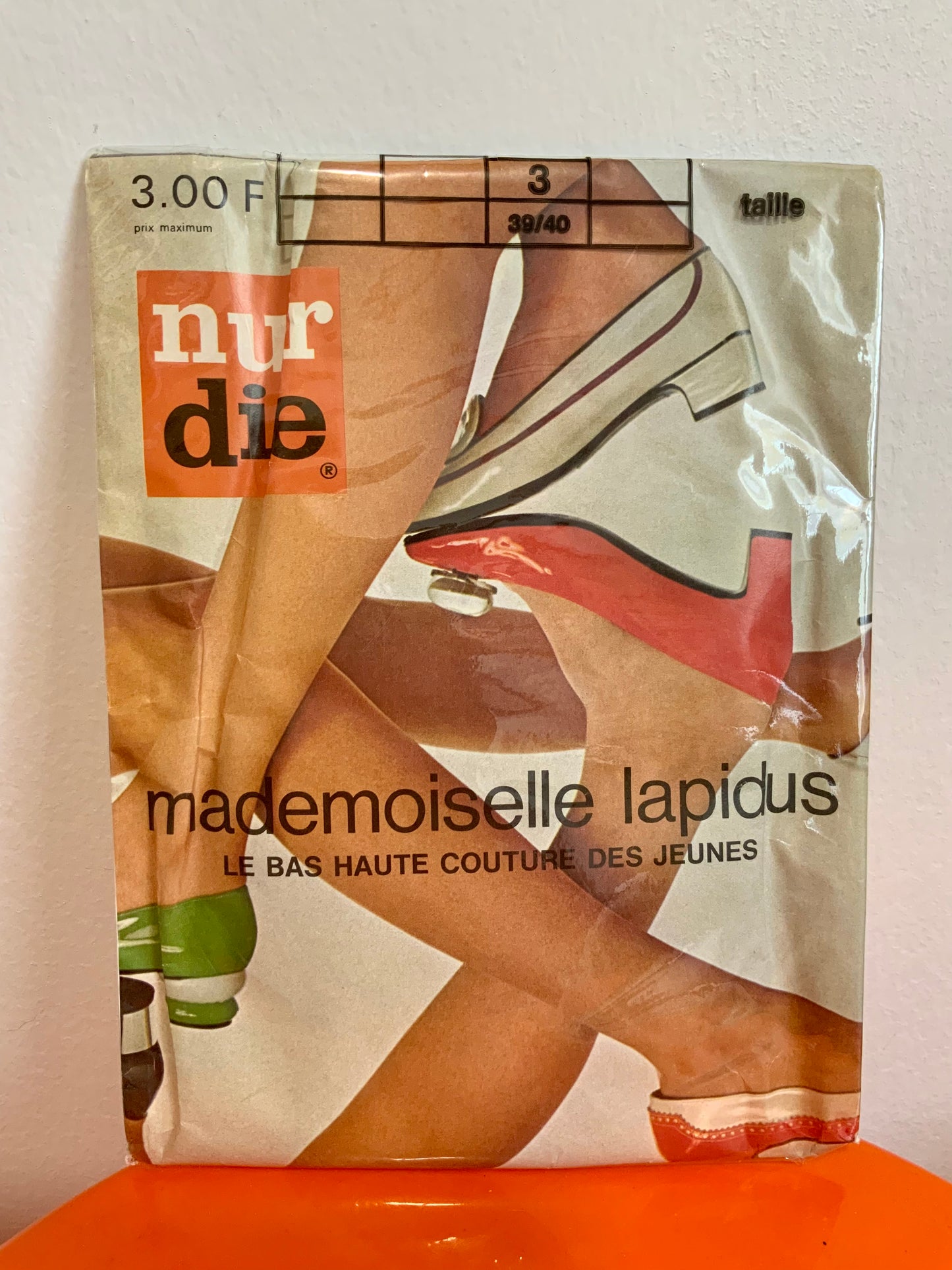 Bas Haute Couture Ted Lapidus Neufs DeadStock Vintage 1980