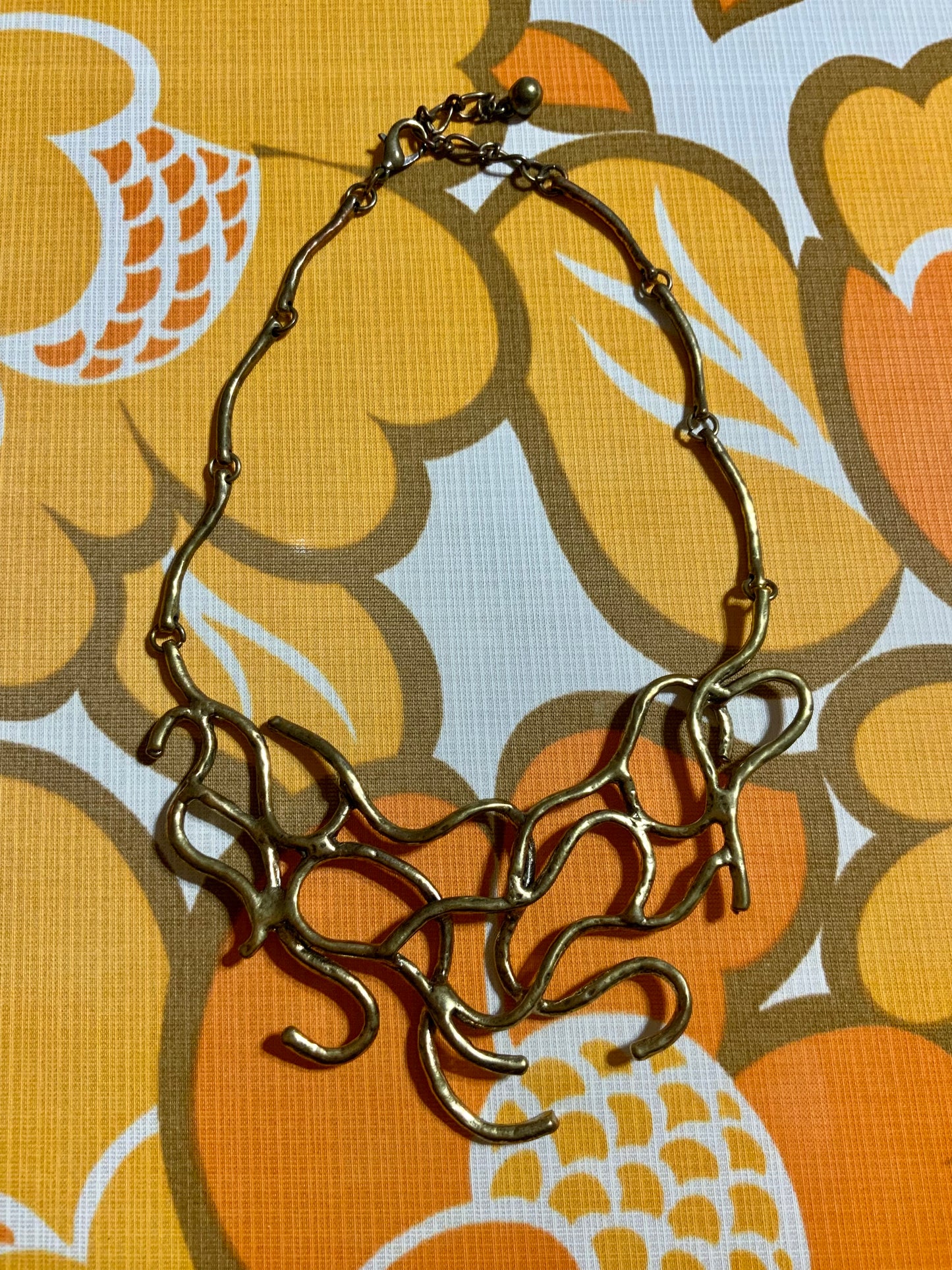 Collier Métal Rigide Vintage fin 90 debut 2000-
