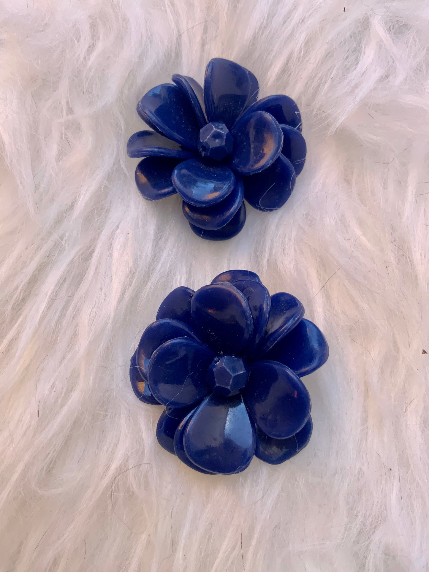 Accessoire Bijoux Boucles d’oreilles Fleurs Vintage 80
