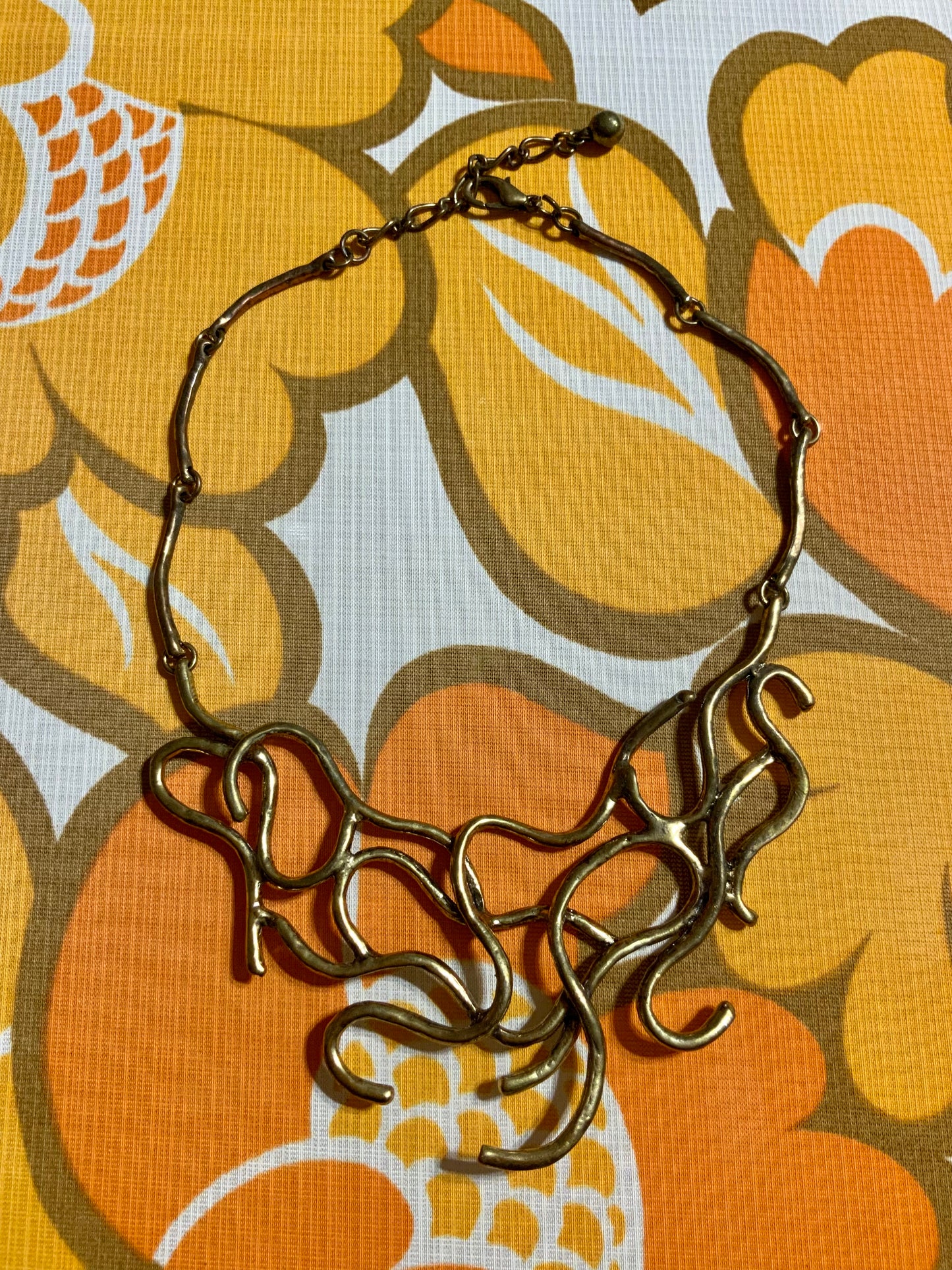 Collier Métal Rigide Vintage fin 90 debut 2000-