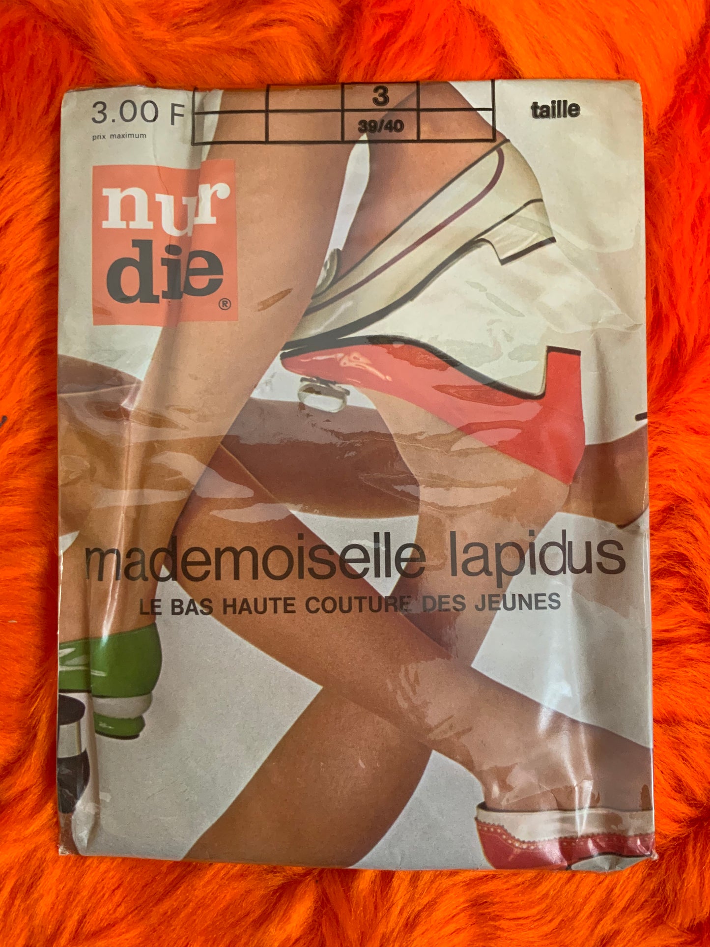 Bas Haute Couture Ted Lapidus Neufs DeadStock Vintage 1980