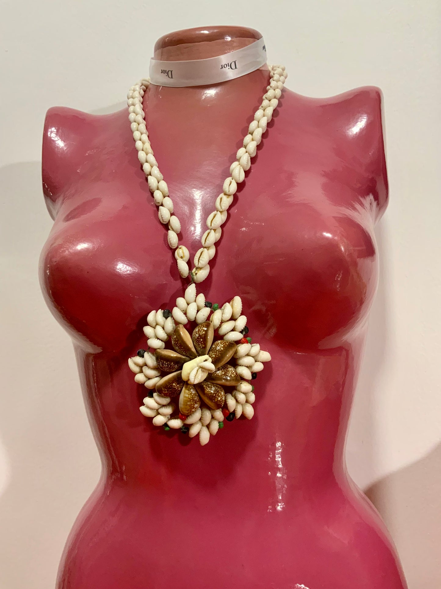 Collier coquillages Vintage 1970