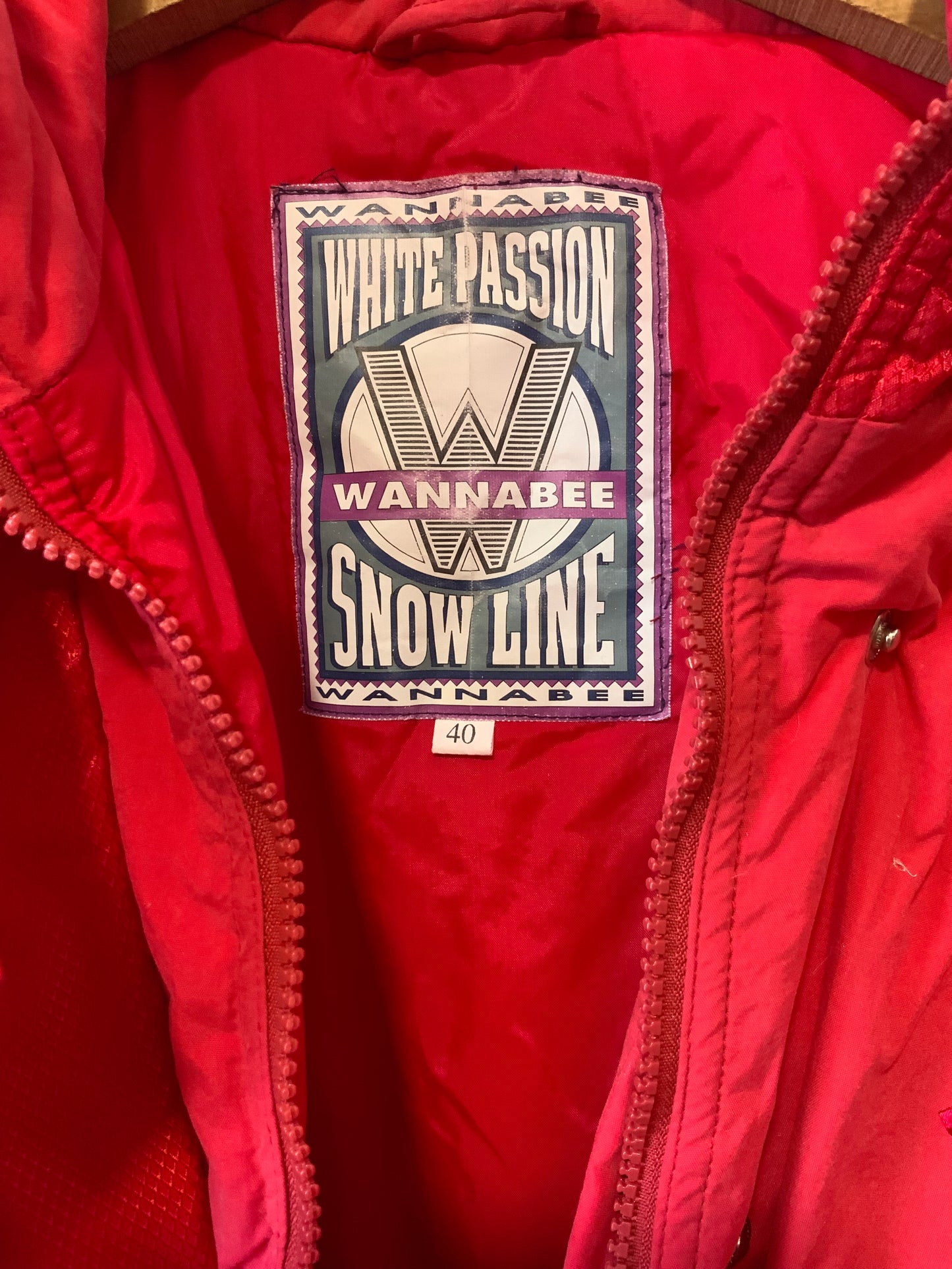 Combinaison de Ski Vintage 2000 Rouge 🌹