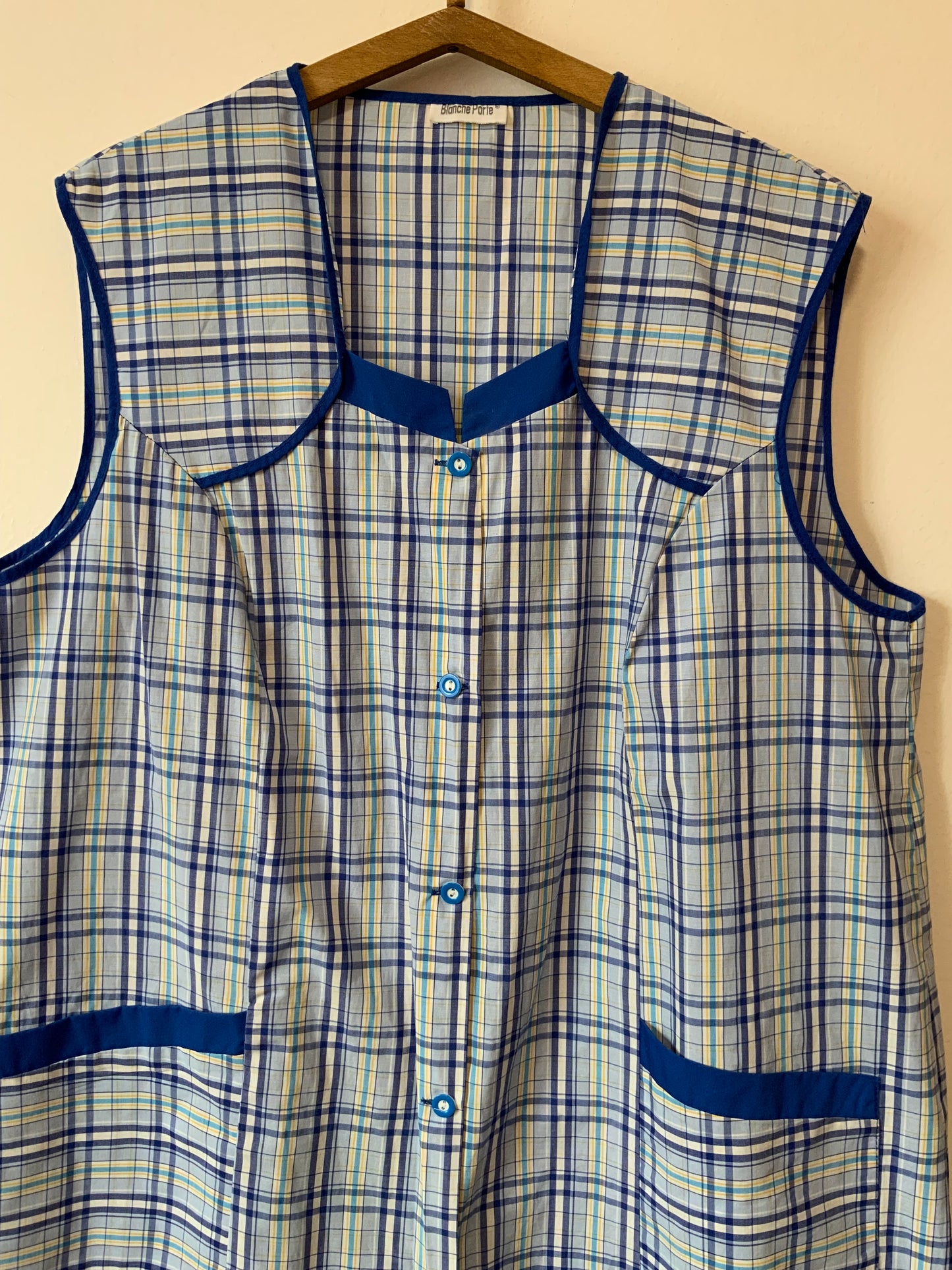 Blouse à Carreaux Ecossais Vintage 1980- T50