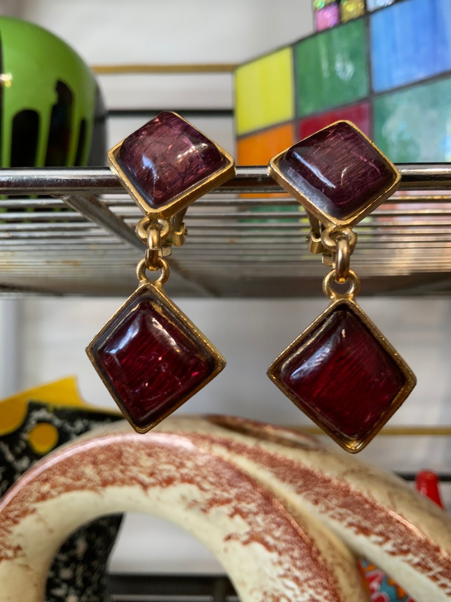 Boucles d’oreilles élégantes Skalli Vintage France