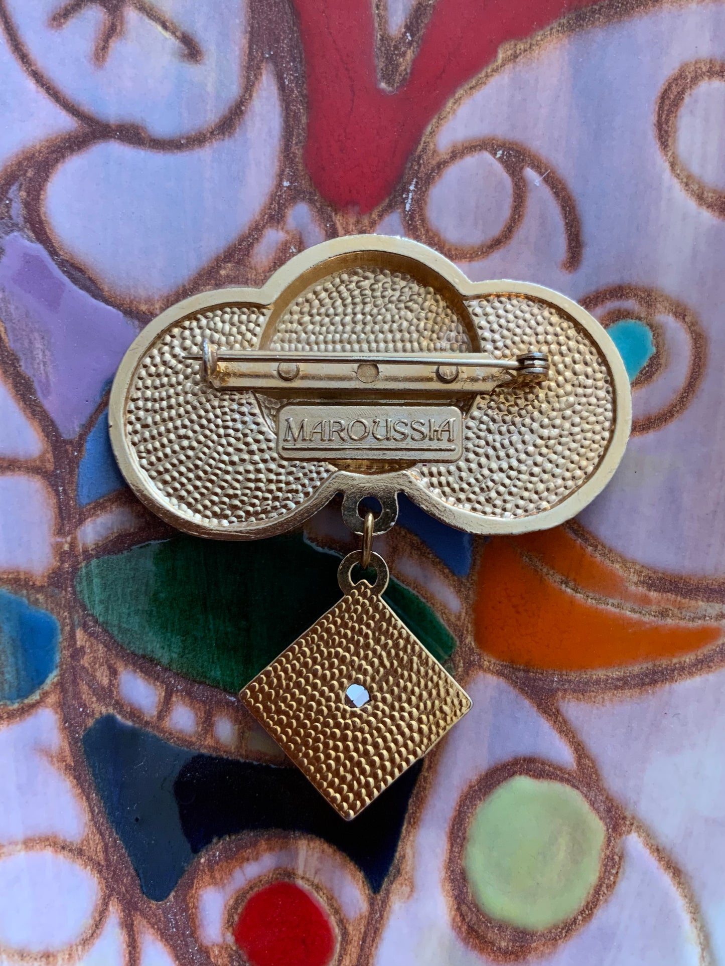 Broche Maroussia Vintage 1990 Russie