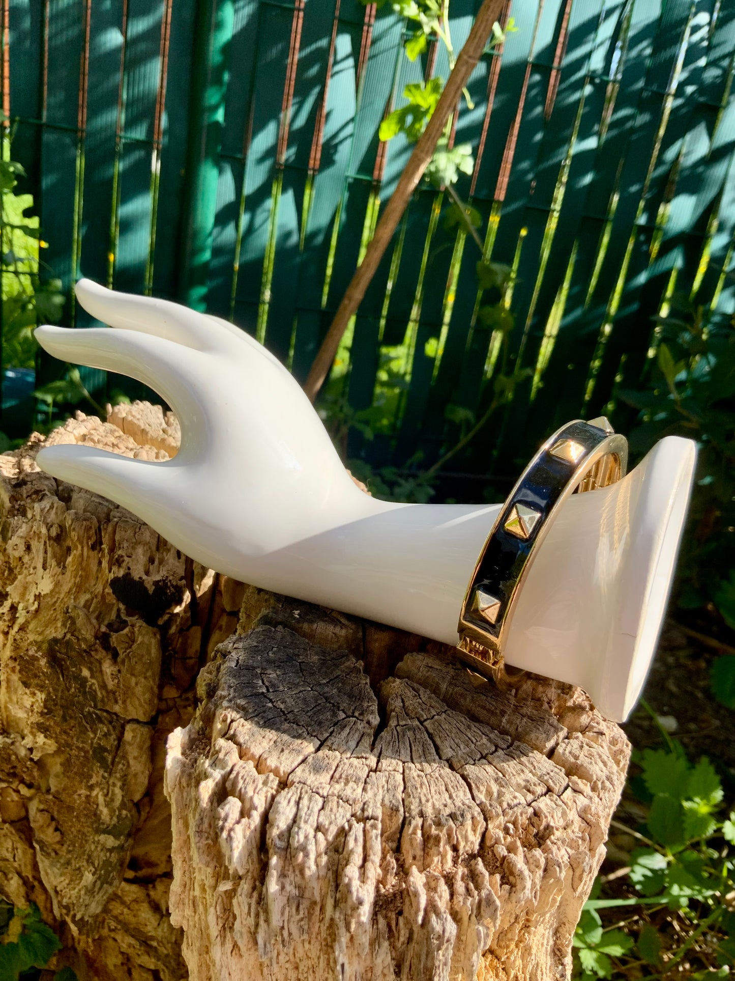 Bracelet Rigide métal Vintage 1980-