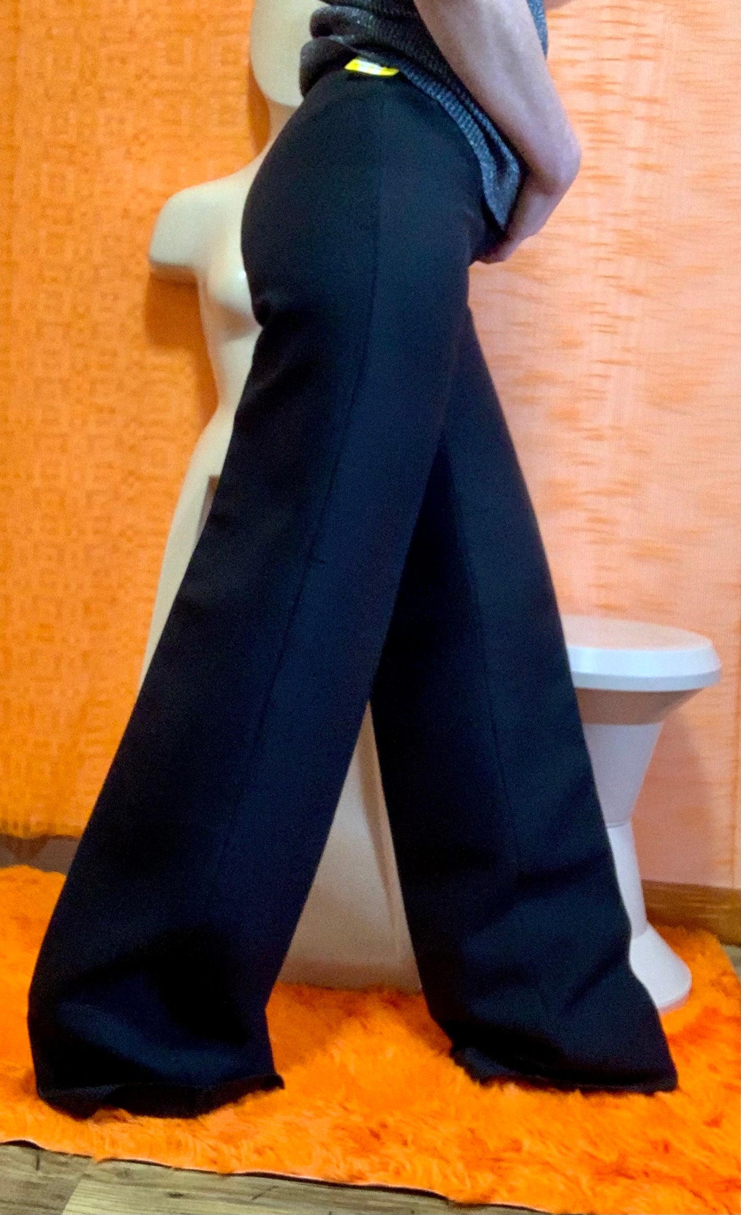 Superbe Pantalon Pattes d’éléphant Tergal Deadstock Vintage 1970