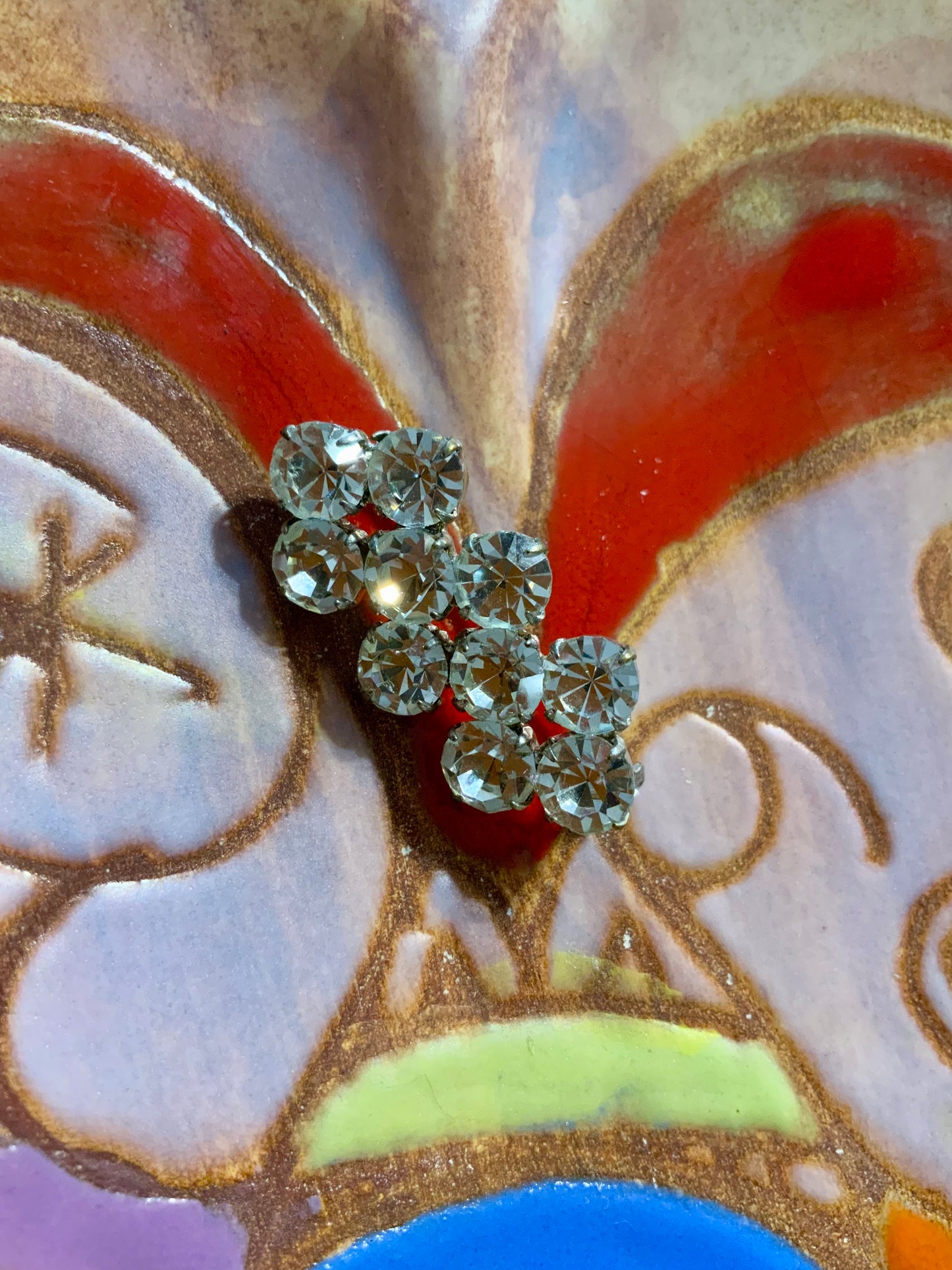 Broche Chic Pierres Art Deco