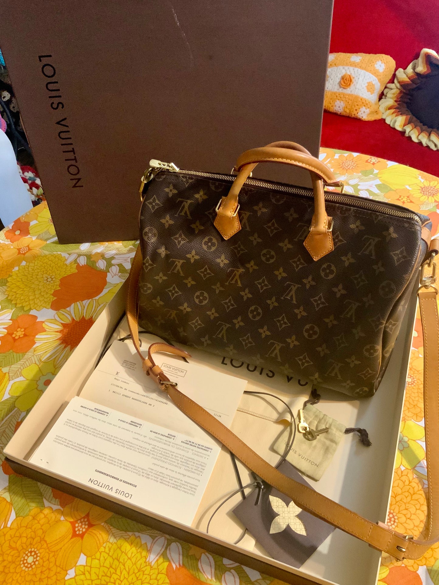 Louis Vuitton Speedy 35 Toile Monogram -Luxe France-