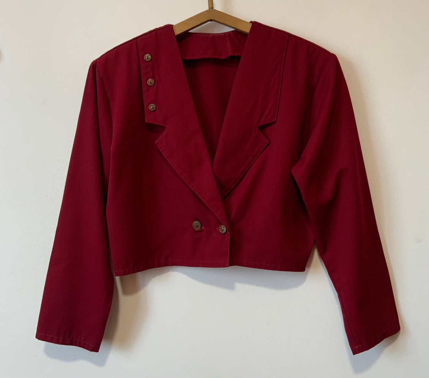 Veste courte Épaulettes Vintage Fin 80’
