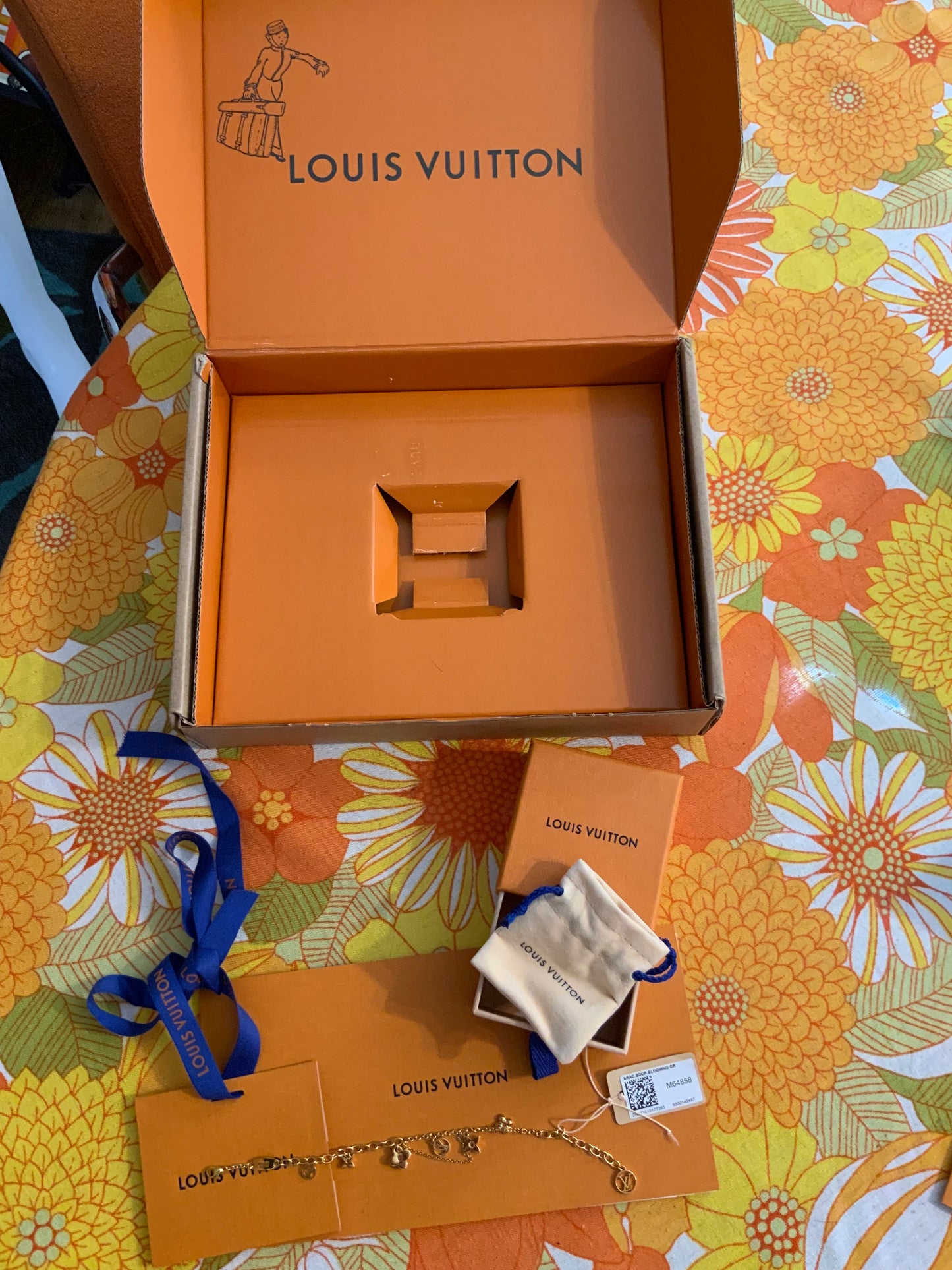 Bracelet Neuf Louis Vuitton Blooming France Luxe-