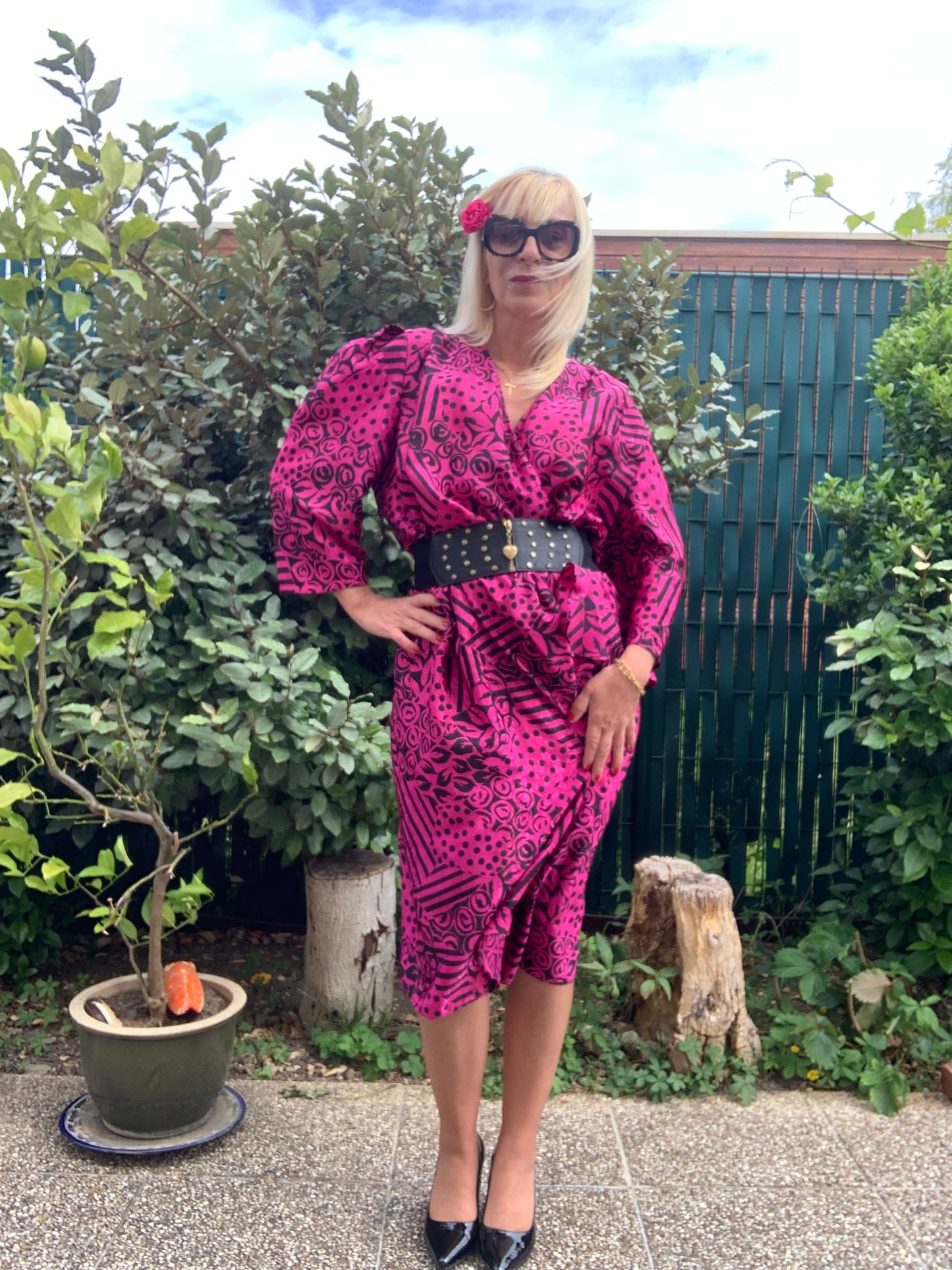Robe Merveilleuse Vintage 1980- T42